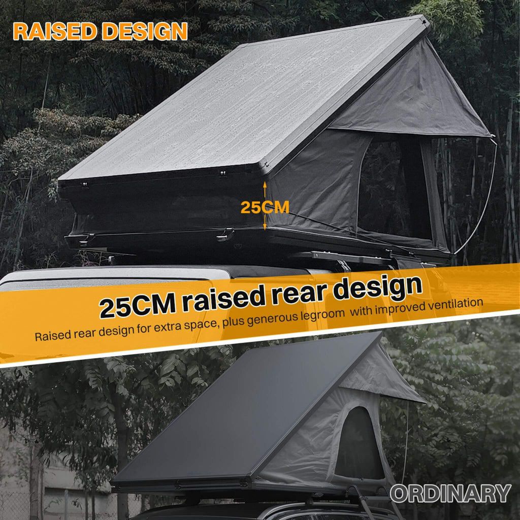 Trailora Altitude Heavy-Duty Hard-Shell Rooftop Tent With Ladder [2-3 Person] (SAK93120)