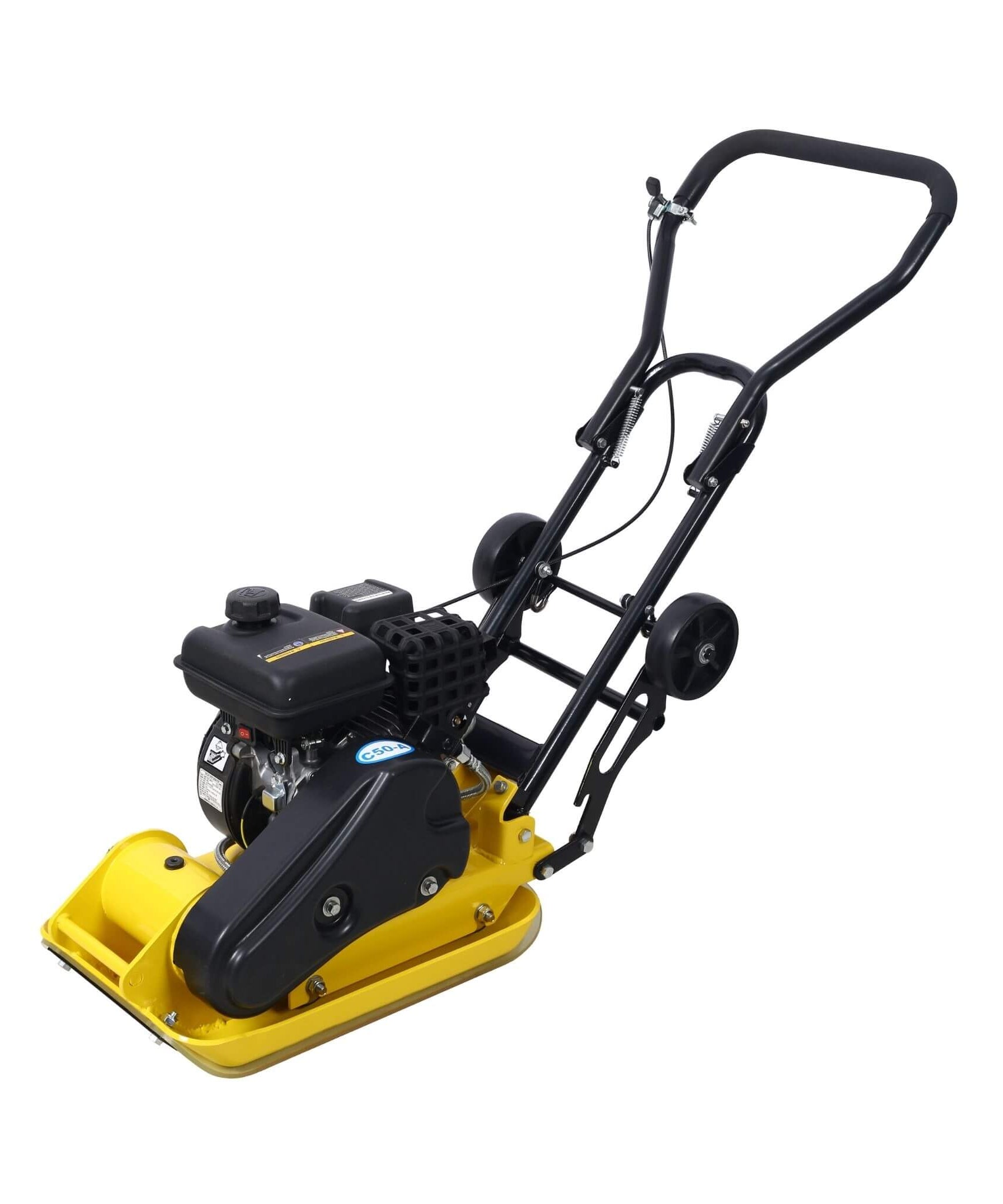 Heavy-Duty 2.5HP 79CC 8200N Gas-Powered Plate Compactor Machine (SAK58492)