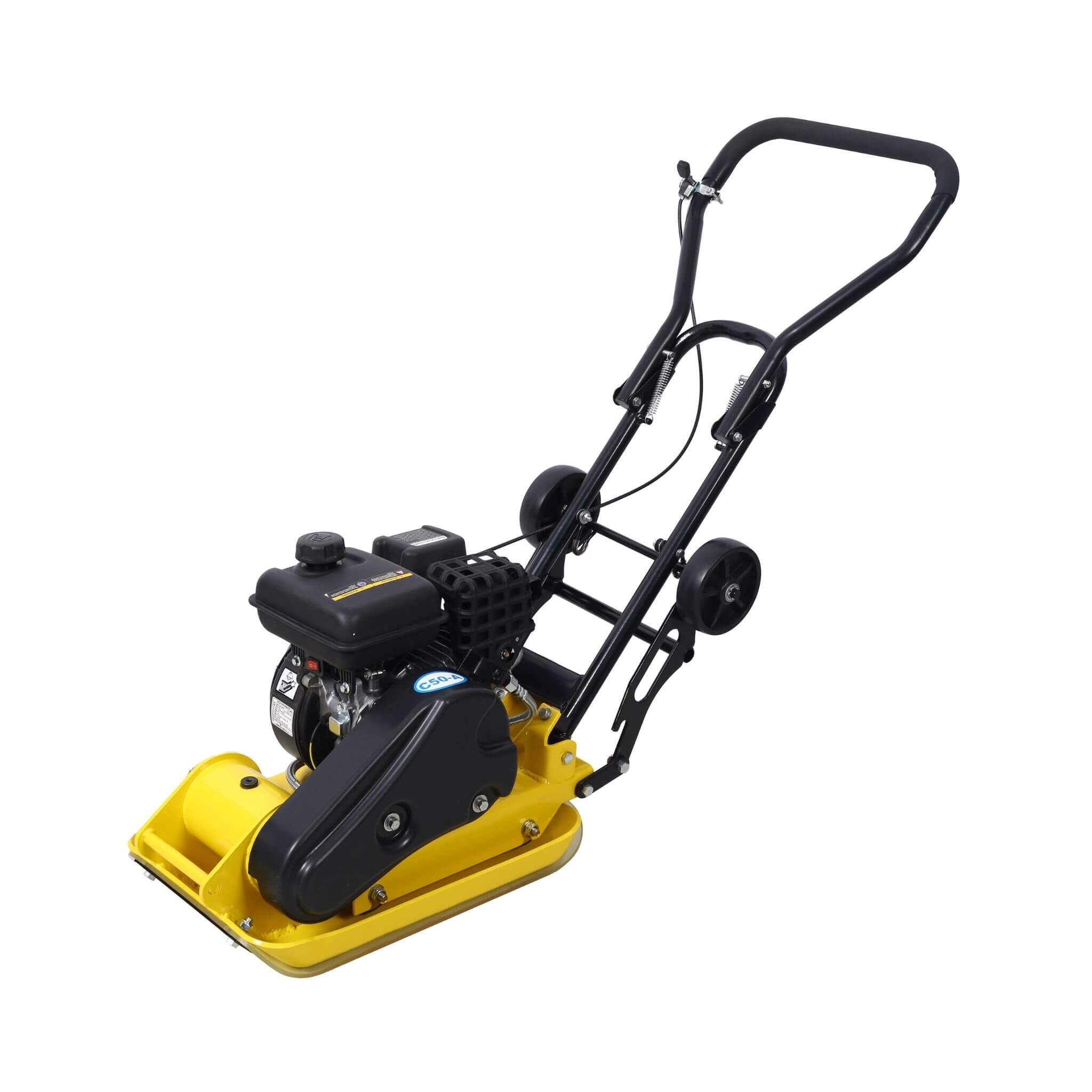 Heavy-Duty 2.5HP 79CC 8200N Gas-Powered Plate Compactor Machine (SAK58492)