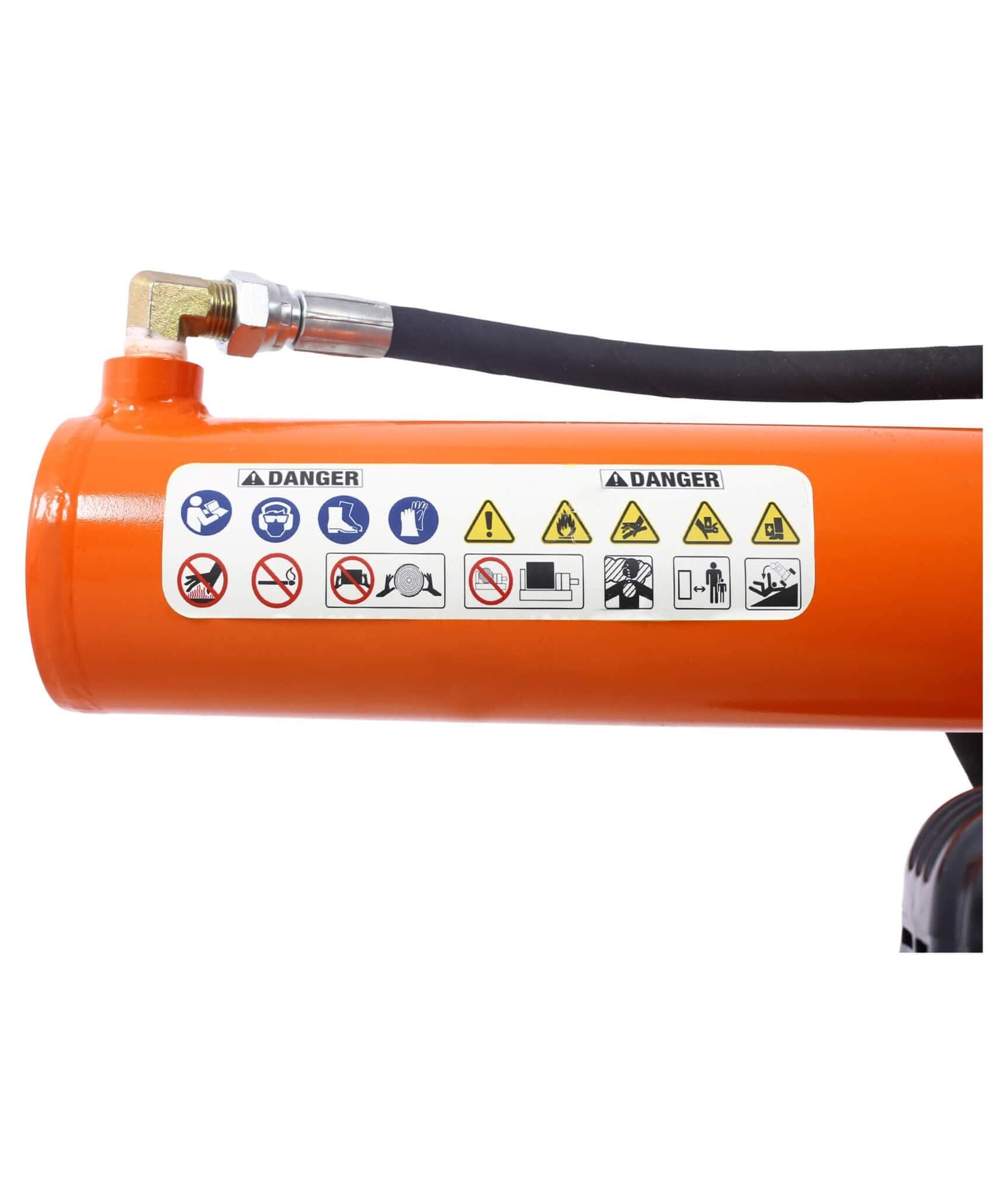 Heavy-Duty 20-Ton 7HP Portable Log Splitter With Auto-Return Hydraulic Ram (SAK15842)