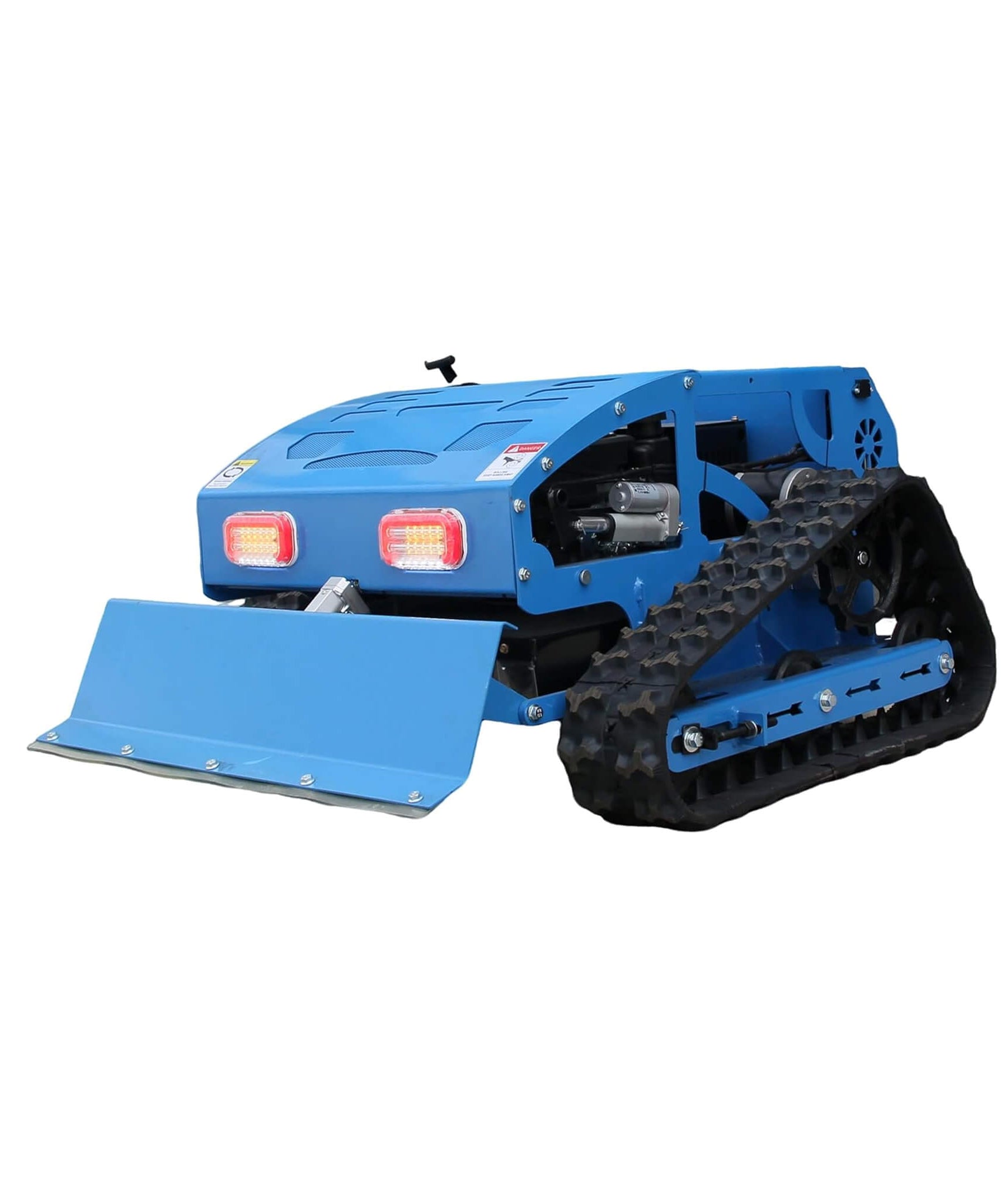 Heavy-Duty 21-Inch 9HP Commercial Remote-Controlled Robotic Lawn Mower With Tracks And Plow (SAK26583)