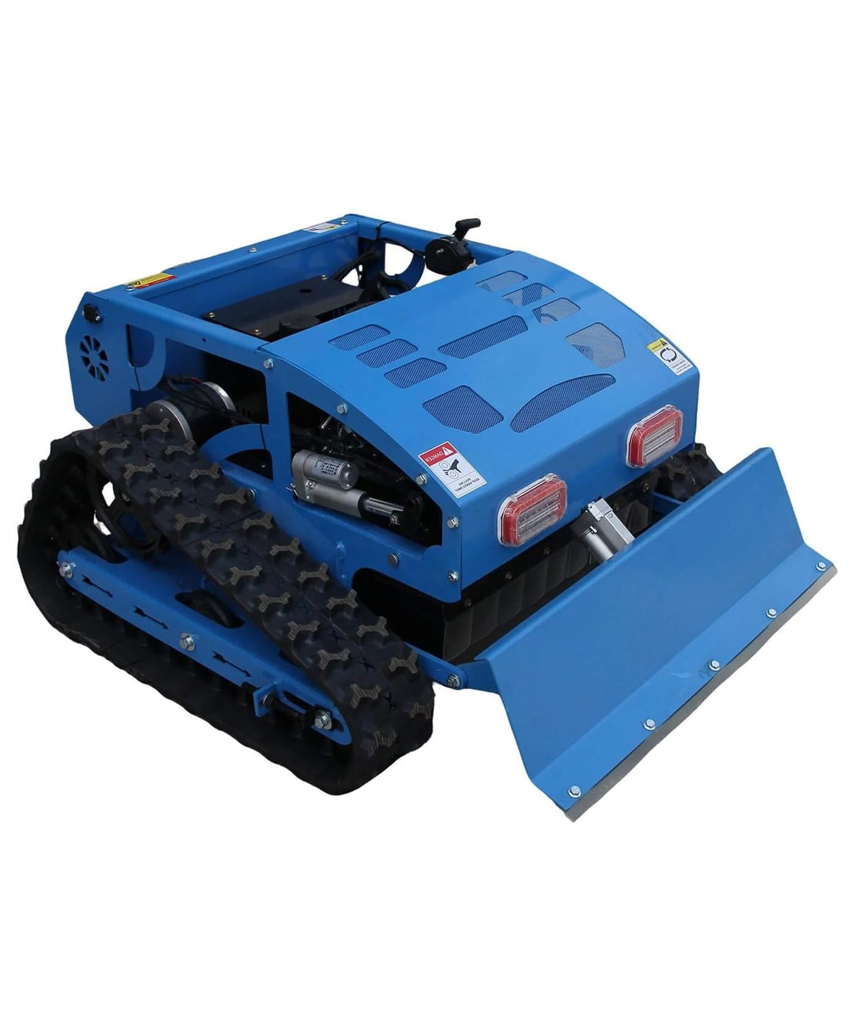 Heavy-Duty 21-Inch 9HP Commercial Remote-Controlled Robotic Lawn Mower With Tracks And Plow (SAK26583)
