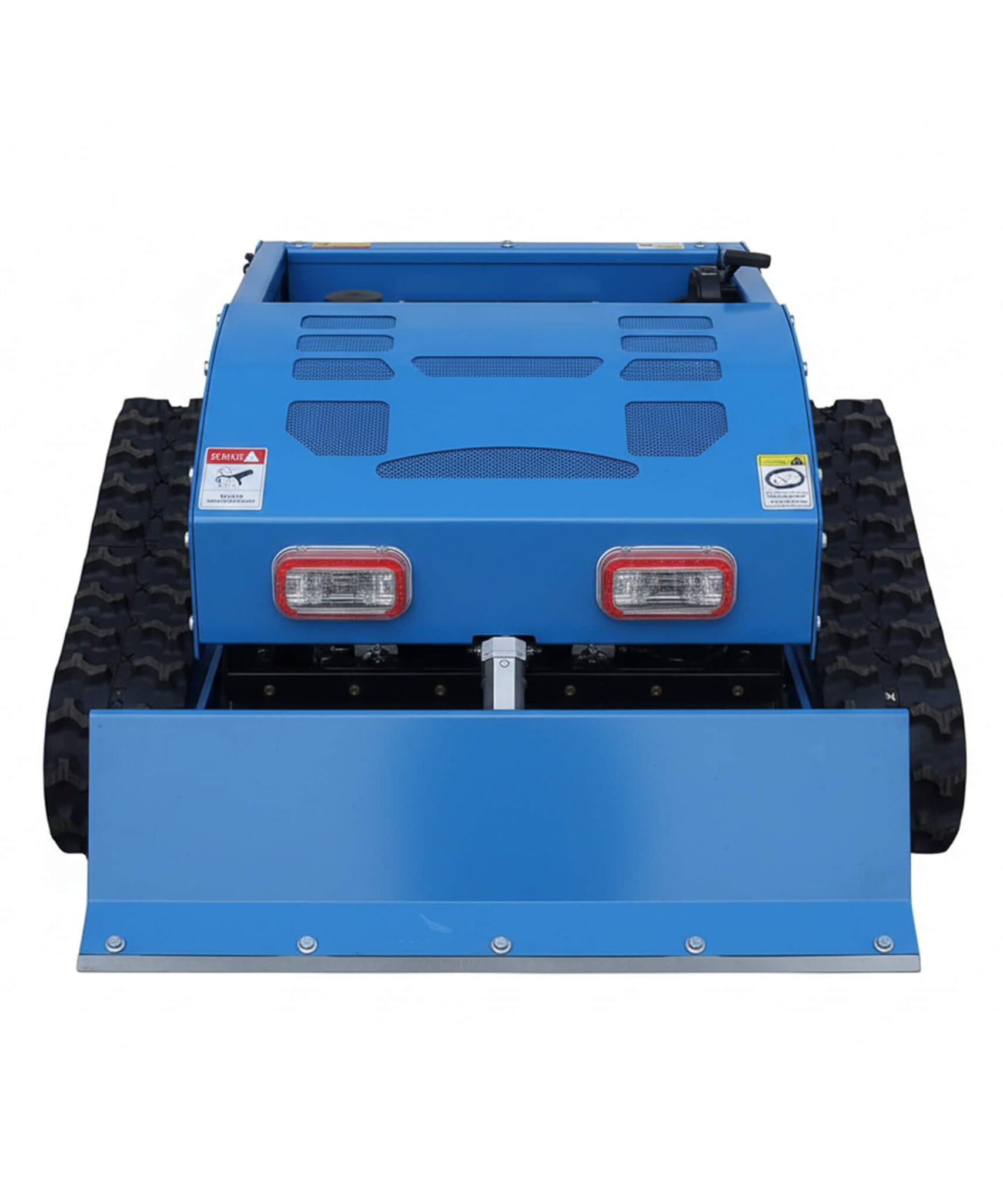 Heavy-Duty 21-Inch 9HP Commercial Remote-Controlled Robotic Lawn Mower With Tracks And Plow (SAK26583)