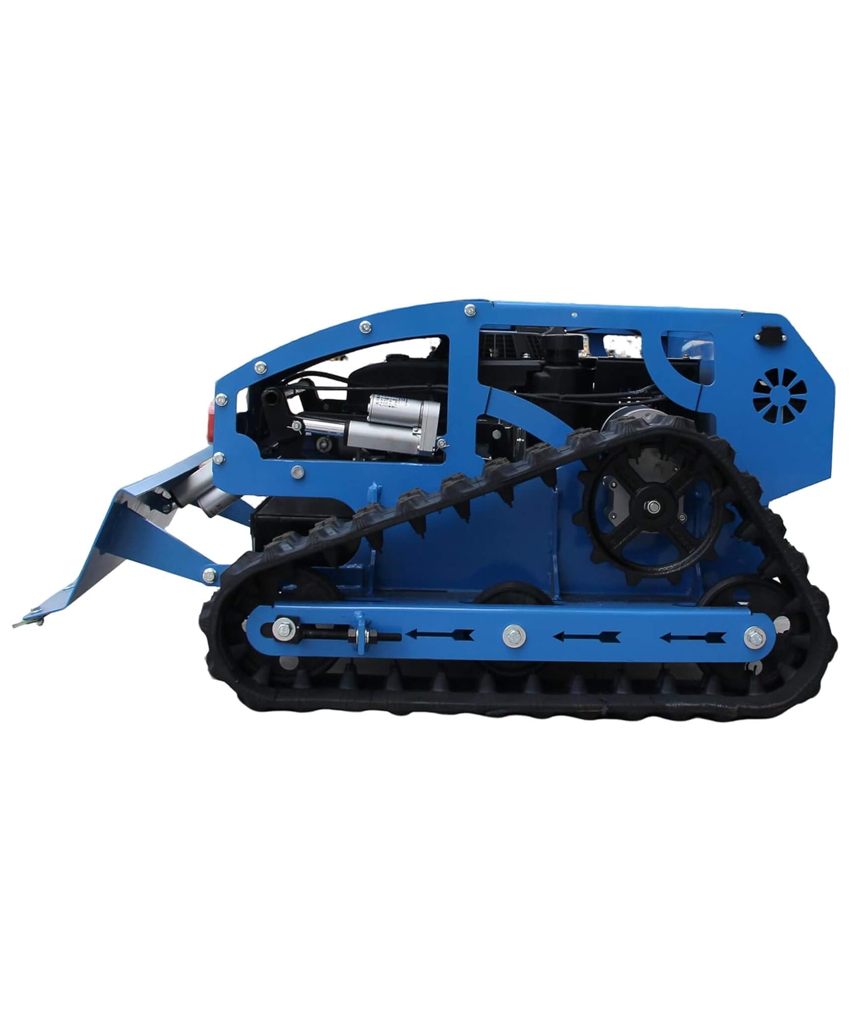 Heavy-Duty 21-Inch 9HP Commercial Remote-Controlled Robotic Lawn Mower With Tracks And Plow (SAK26583)