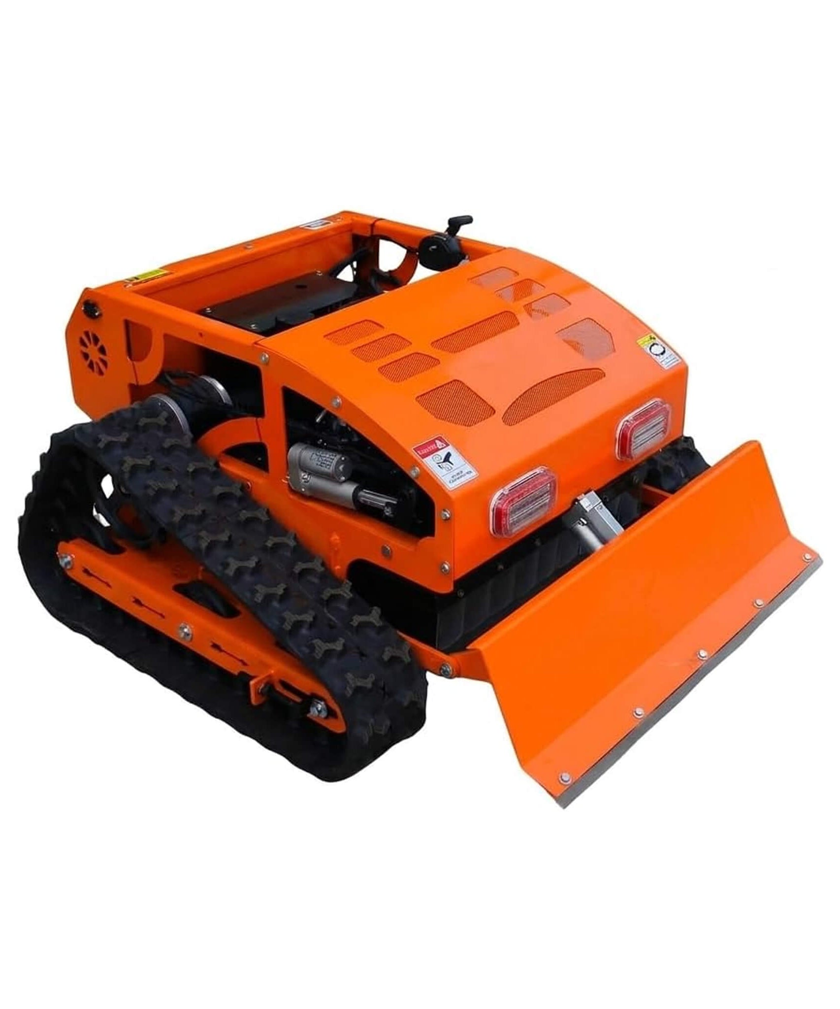Heavy-Duty 21-Inch 9HP Commercial Remote-Controlled Robotic Lawn Mower With Tracks And Plow (SAK26583)