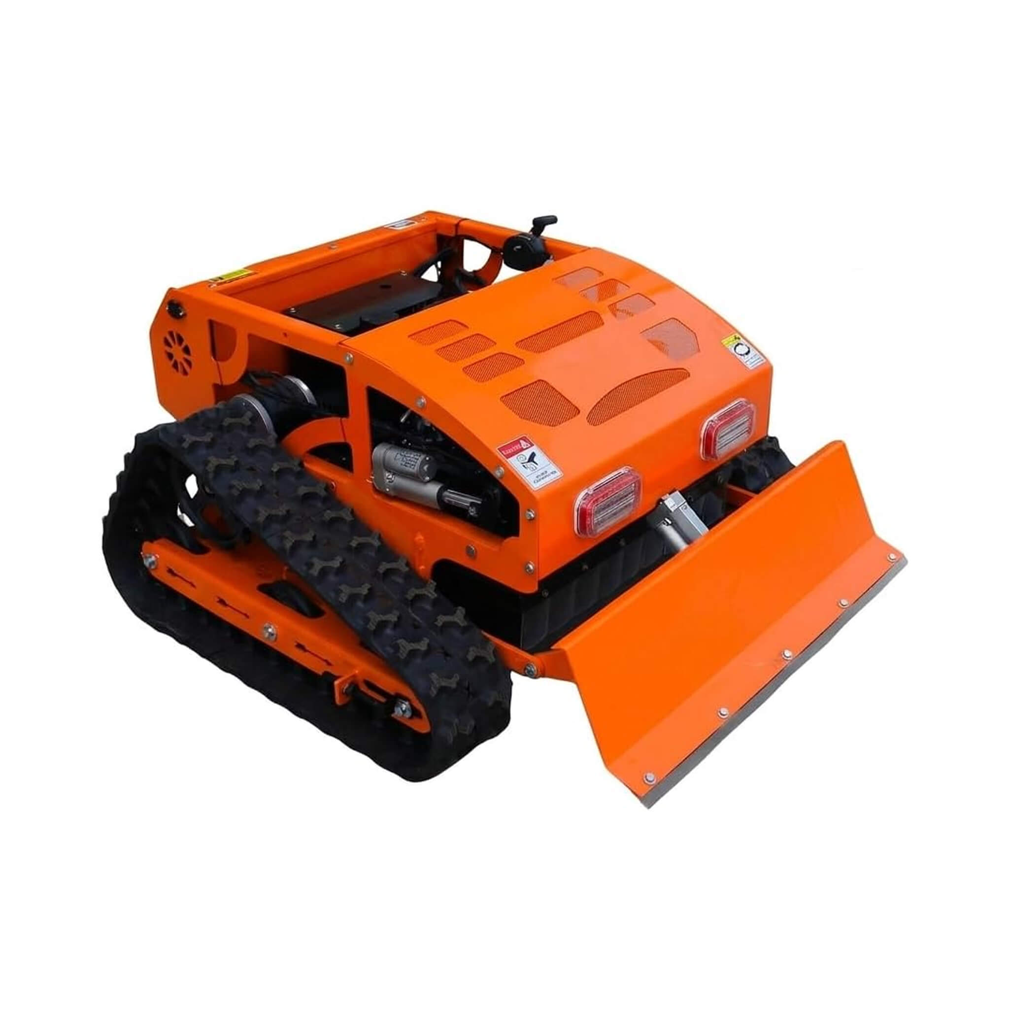 Heavy-Duty 21-Inch 9HP Commercial Remote-Controlled Robotic Lawn Mower With Tracks And Plow (SAK26583)