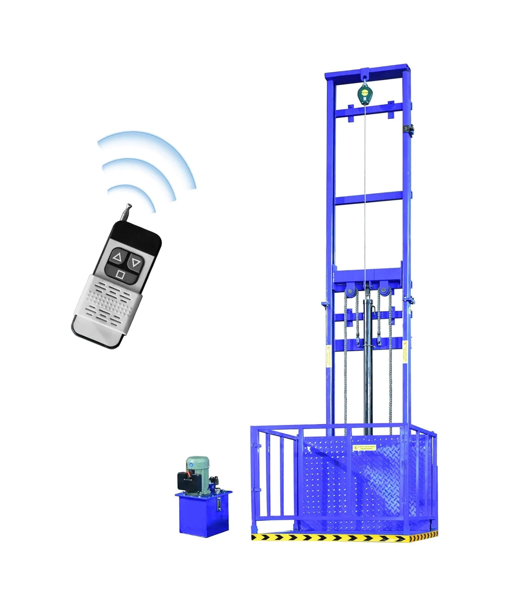 Heavy-Duty 2200 LBS Electric Hydraulic Lift Platform With Anti-Fall (SAK19456)