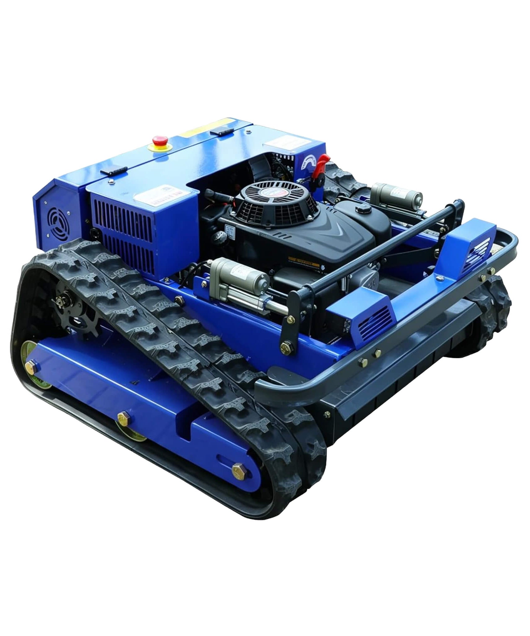 Heavy-Duty 224CC Remote-Controlled Lawn Mower With 21-Inch Deck & Industrial Remote (SAK90831)
