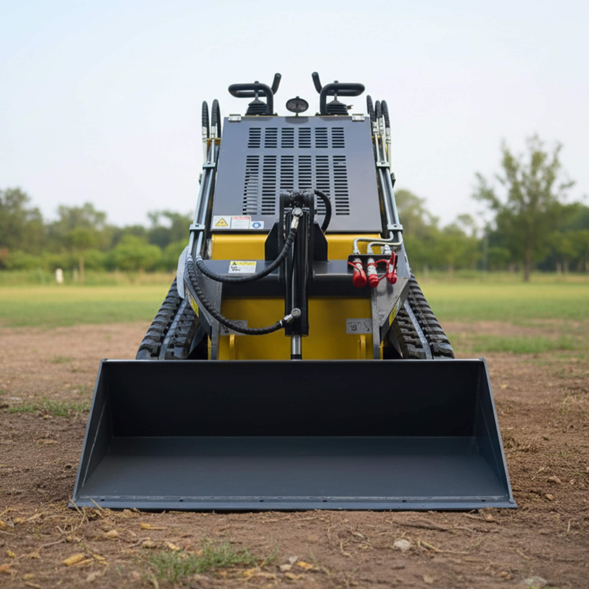 Heavy-Duty 23HP Mini Triangular Skid Steer Bucket Loader (SAK15873)