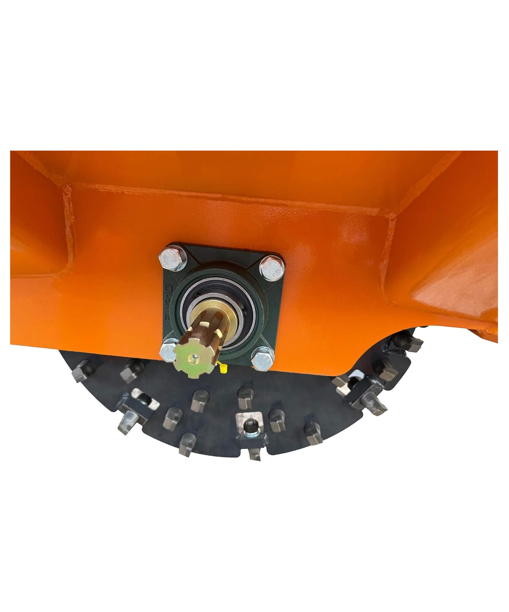 Heavy-Duty 24-Inch 3-Point PTO Powered Stump Grinder For 15-45HP Tractors [PTO Shaft Included] (SAK81536)