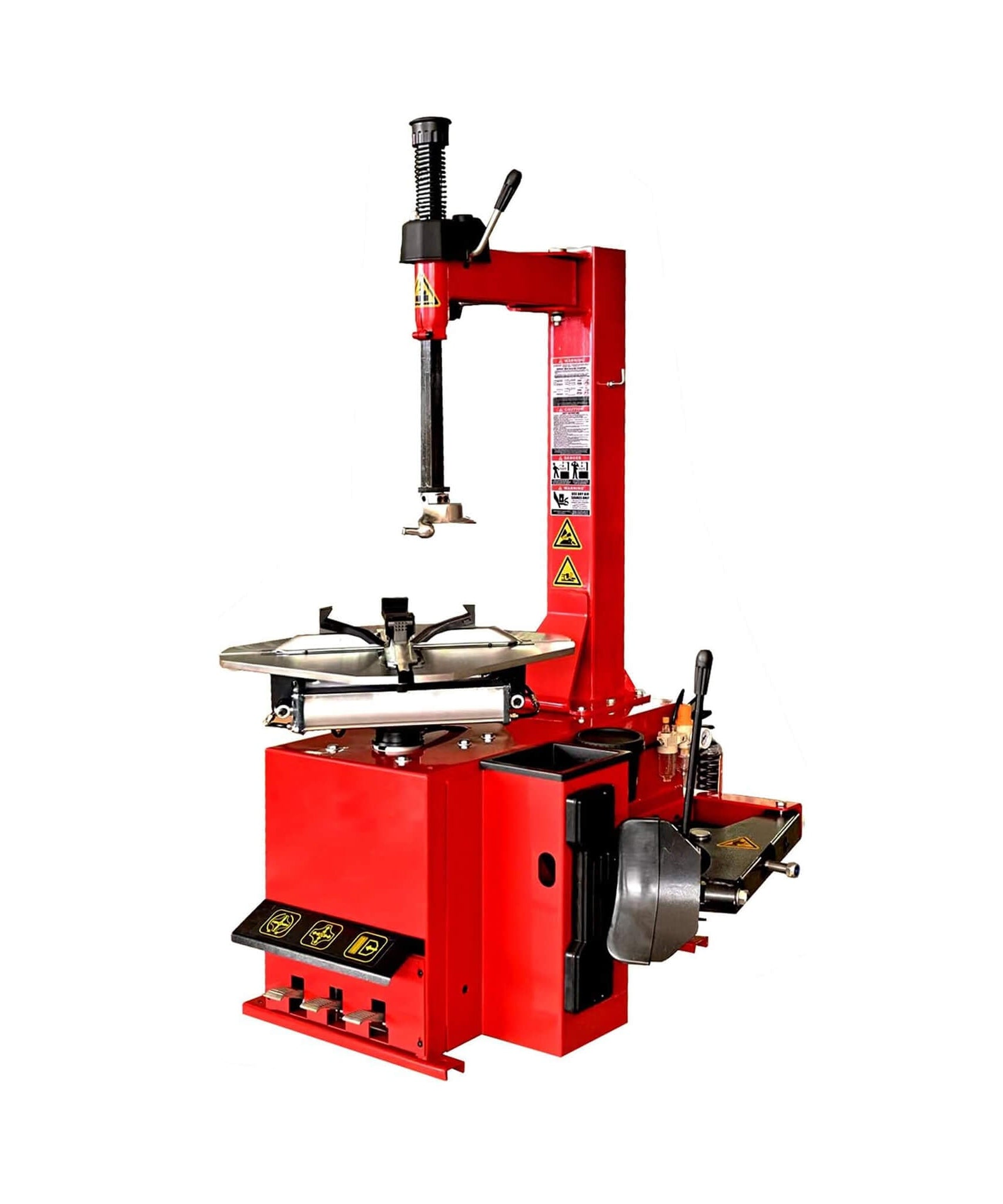 Heavy-Duty 24-Inch Industrial Semi-Automatic Tire Changer With Bead Blaster And Rim Clamp (SAK24697)