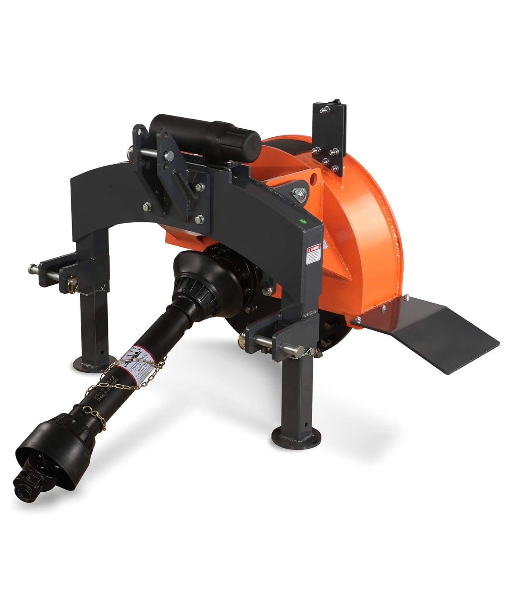 Heavy-Duty 3-Point PTO Powered Stump Root Grinder For 15-45HP Tractors [PTO Shaft Included] (SAK27940)