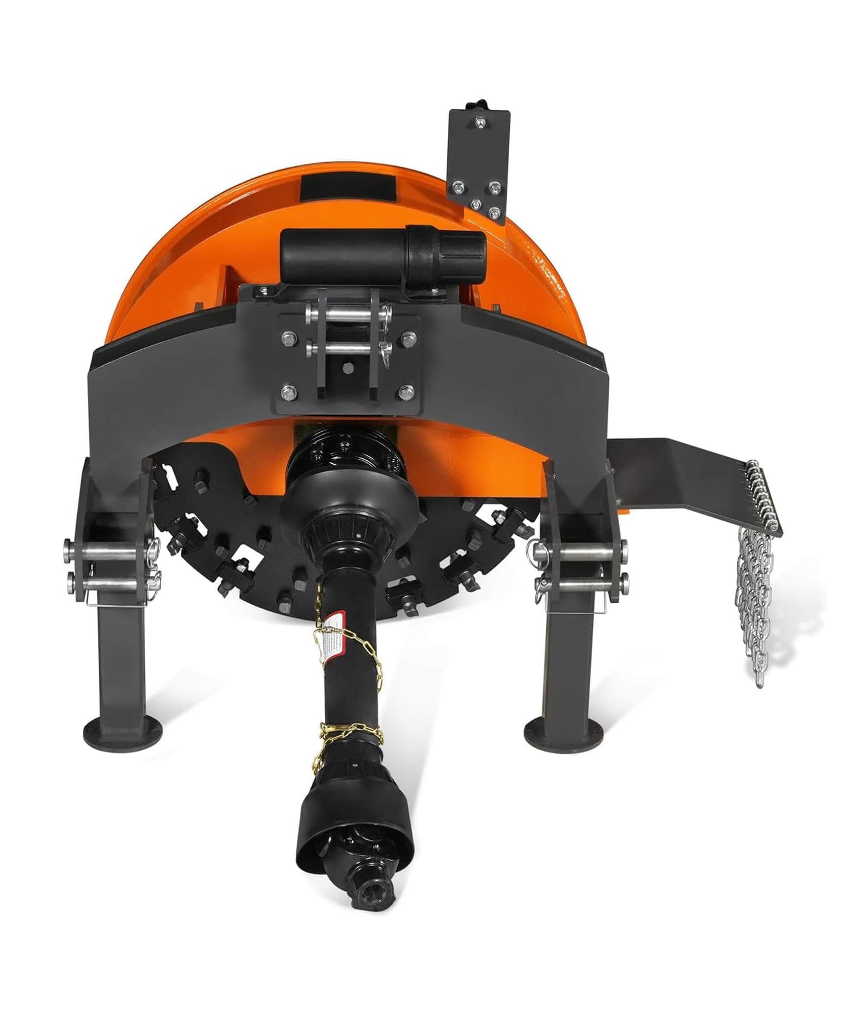 Heavy-Duty 30-Inch 3-Point PTO Stump Grinder For 40-100HP Tractors [PTO Shaft Included] (SAK47092)