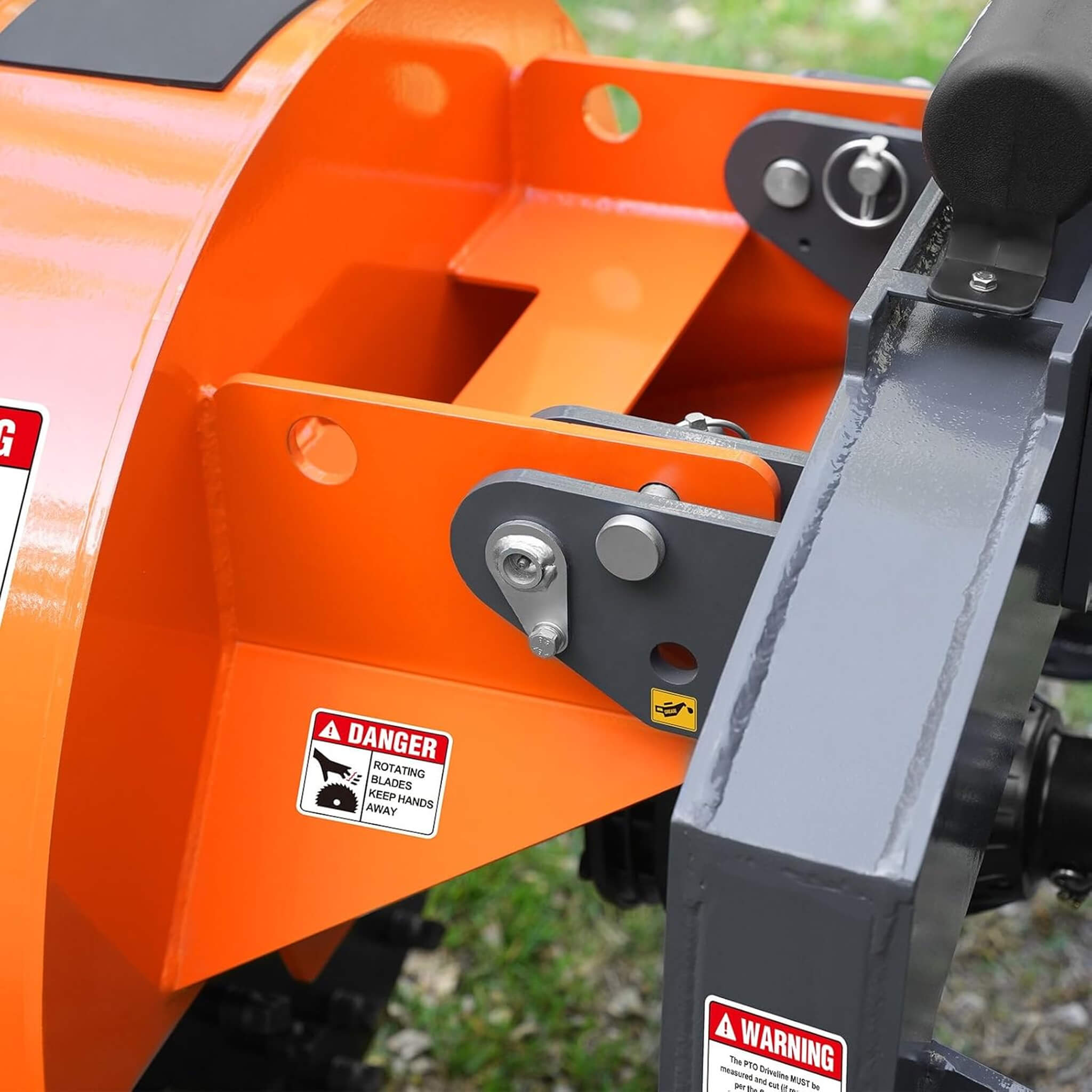 Heavy-Duty 30-Inch 3-Point PTO Stump Grinder For 40-100HP Tractors [PTO Shaft Included] (SAK47092)