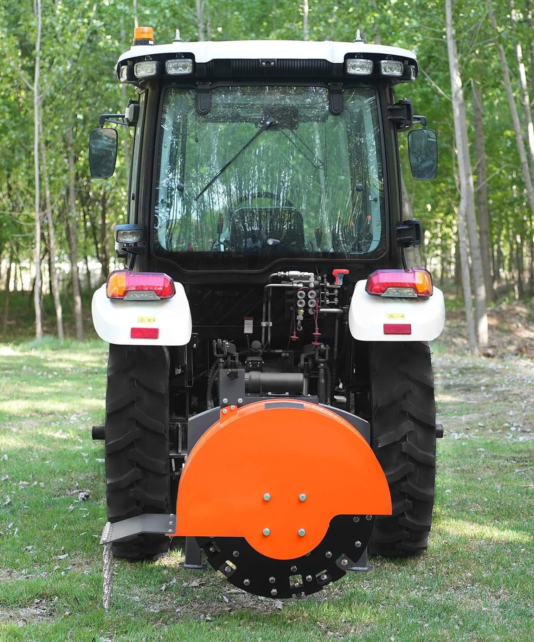 Heavy-Duty 30-Inch 3-Point PTO Stump Grinder For 40-100HP Tractors [PTO Shaft Included] (SAK47092)