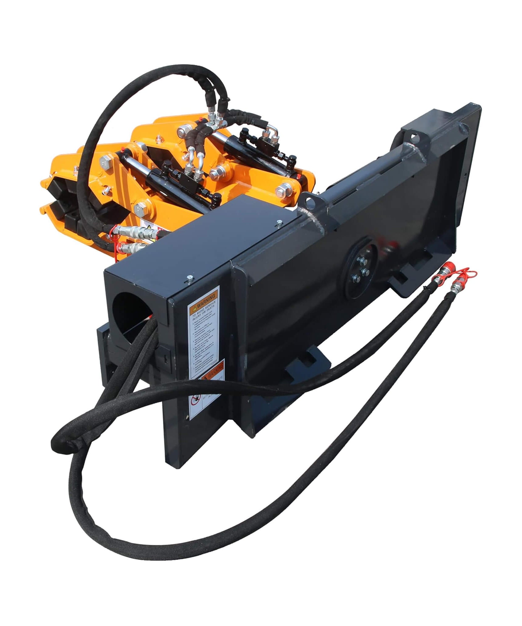 Heavy-Duty 32FT Double Pole Claw Dual Grapple Skid Steer Attachment (SAK25497)