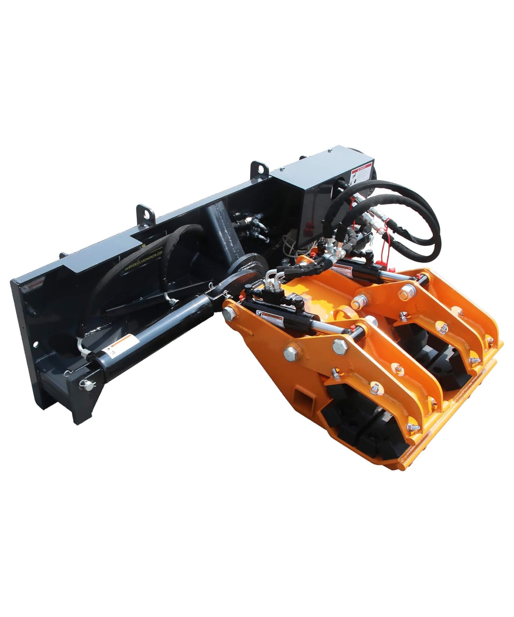 Heavy-Duty 32FT Double Pole Claw Dual Grapple Skid Steer Attachment (SAK25497)