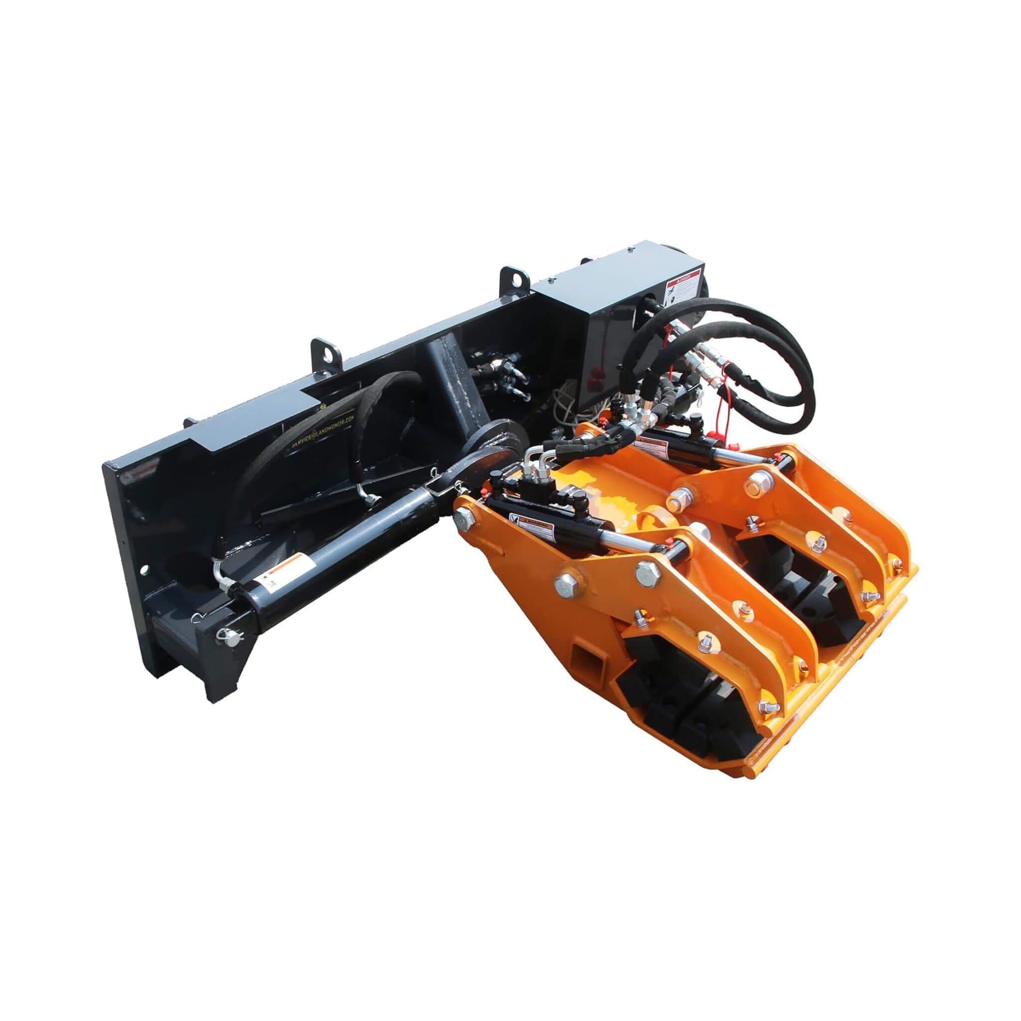 Heavy-Duty 32FT Double Pole Claw Dual Grapple Skid Steer Attachment (SAK25497)