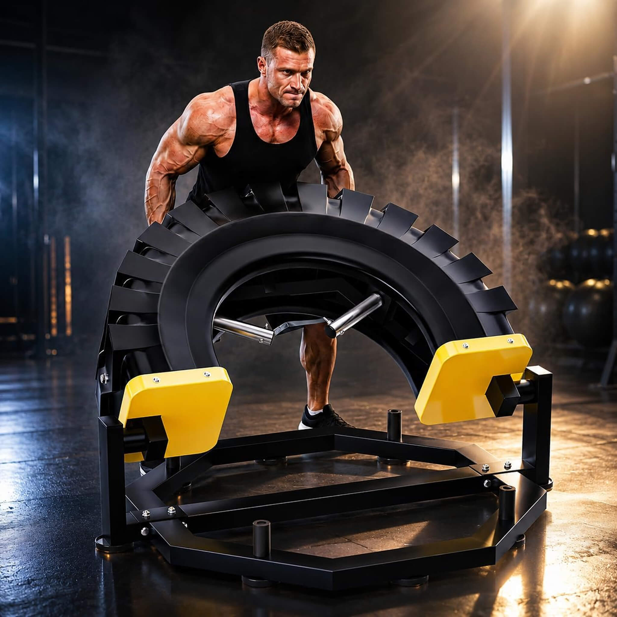 Rovix Heavy-Duty 330LBS Multifunctional Flip Machine With Anti-Slip Base (SAK90527)