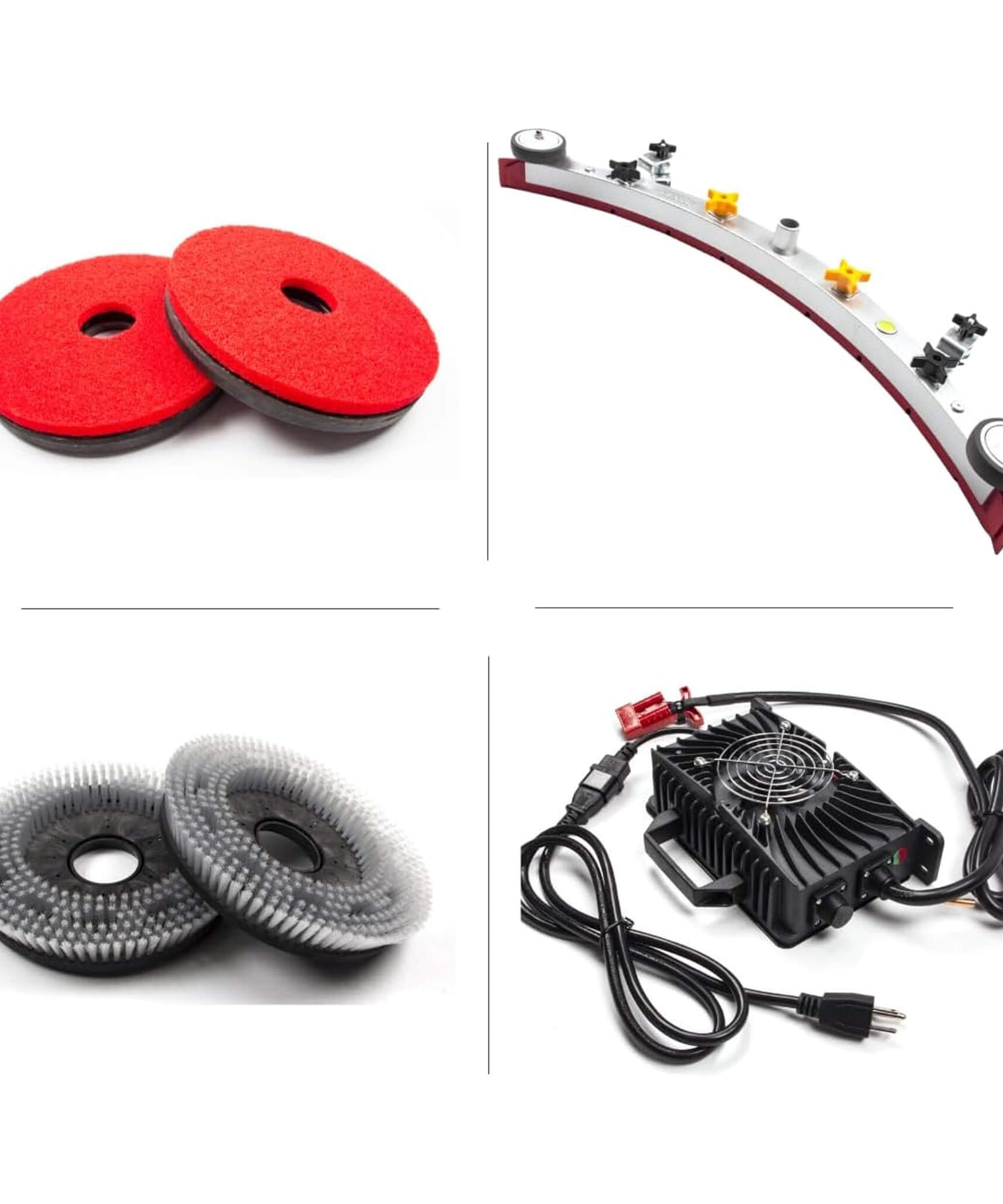 Heavy-Duty 34-Inch Industrial Ride-On Floor Scrubber Machine (SAK63290)