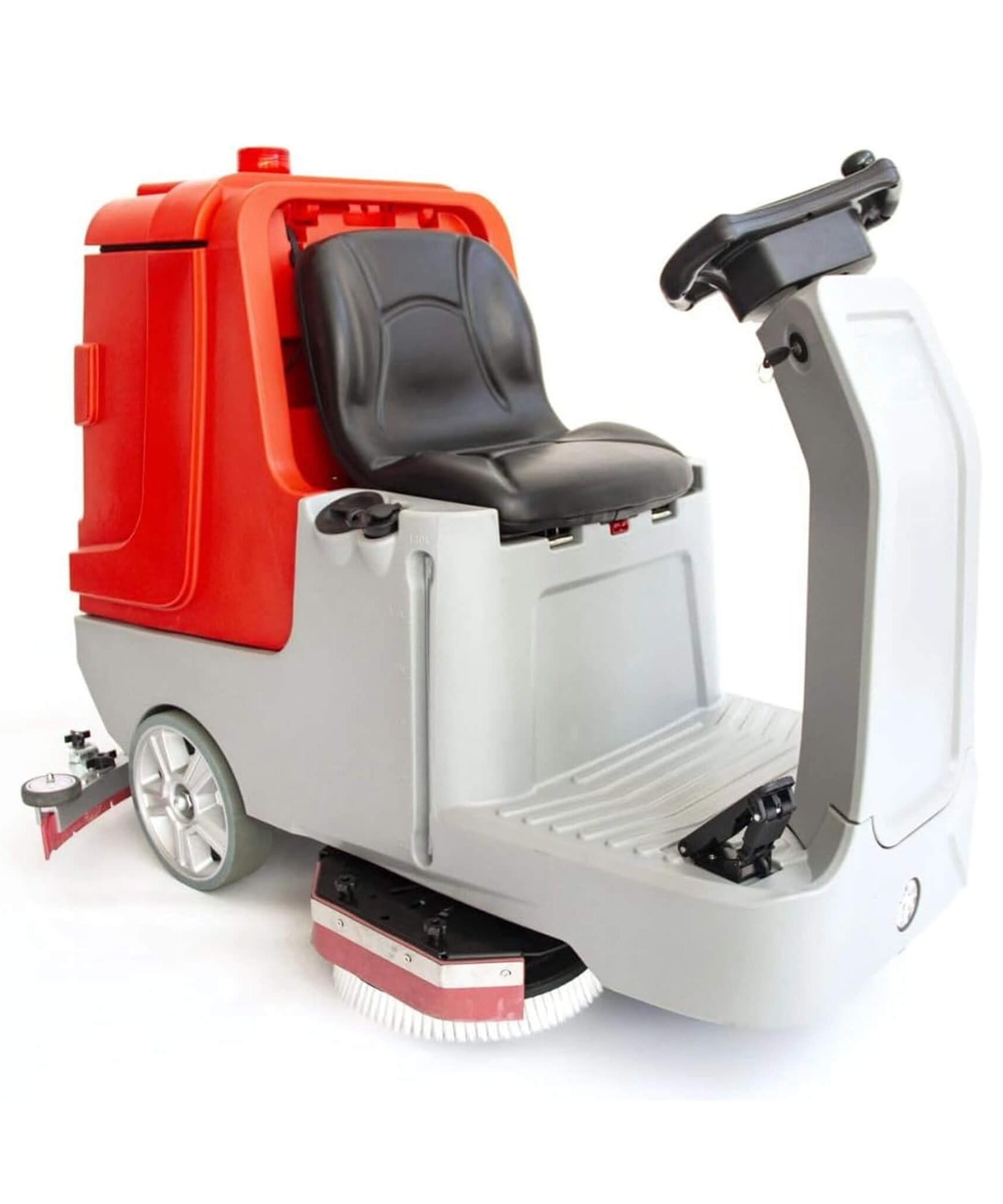 Heavy-Duty 34-Inch Industrial Ride-On Floor Scrubber Machine (SAK63290)