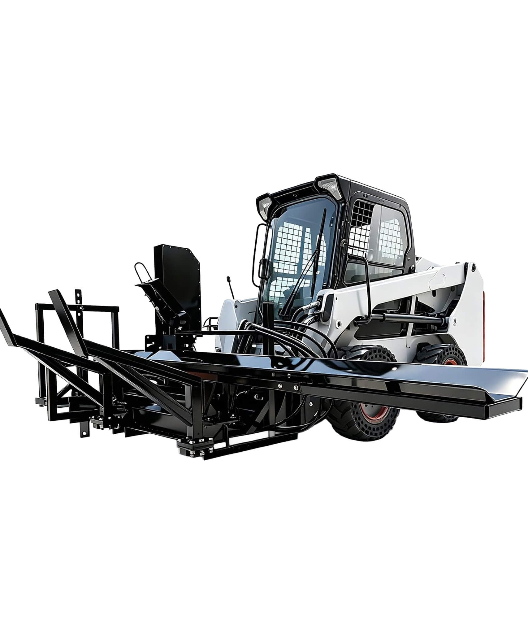 Heavy-Duty 35T All-In-One Firewood Processor And Log Lifter Skid Steer Attachment (SAK37152)