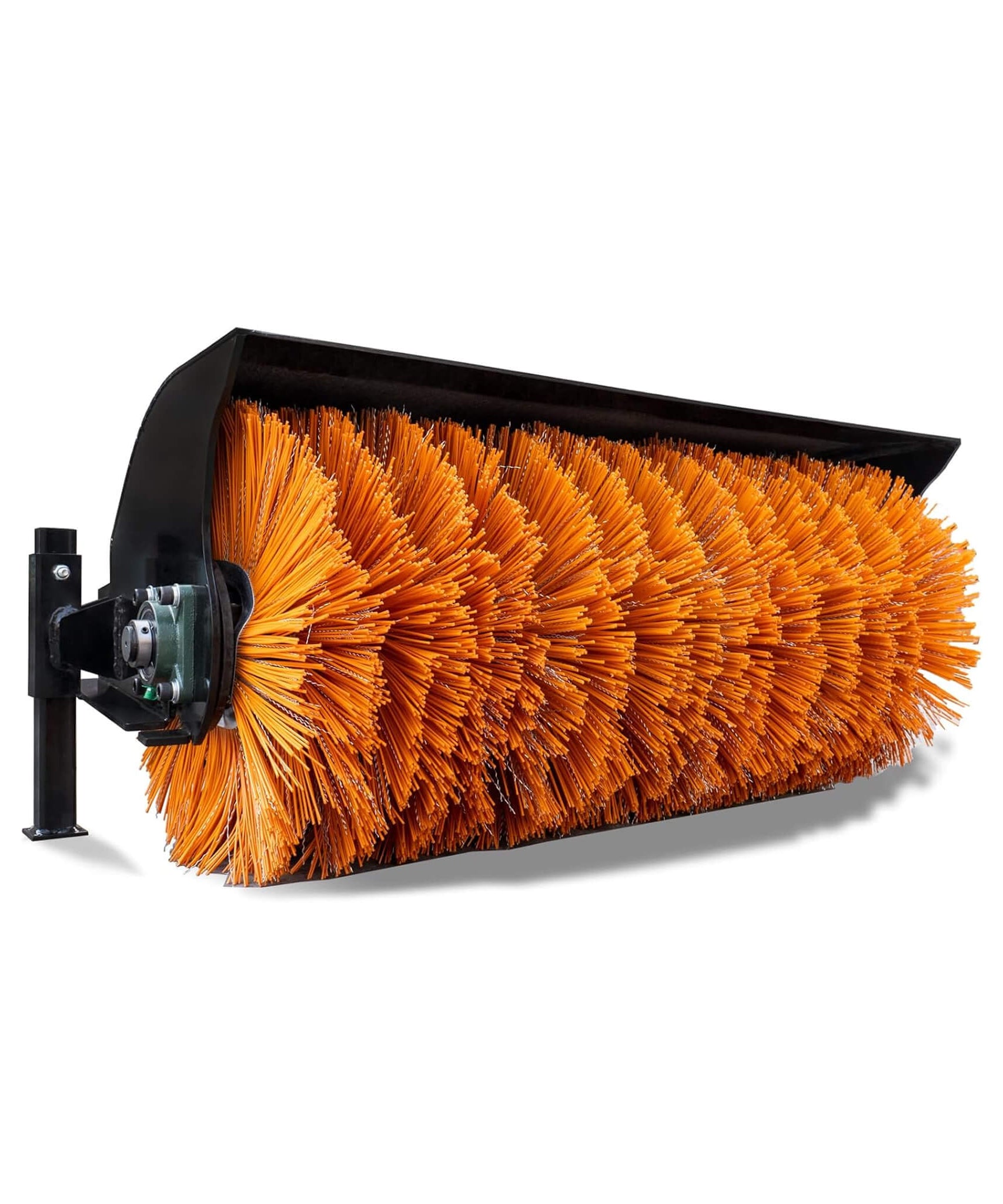 Heavy-Duty 41-Inch Hydraulic Skid Steer Broom Sweeper Attachment With Angle Tilt (SAK20963)