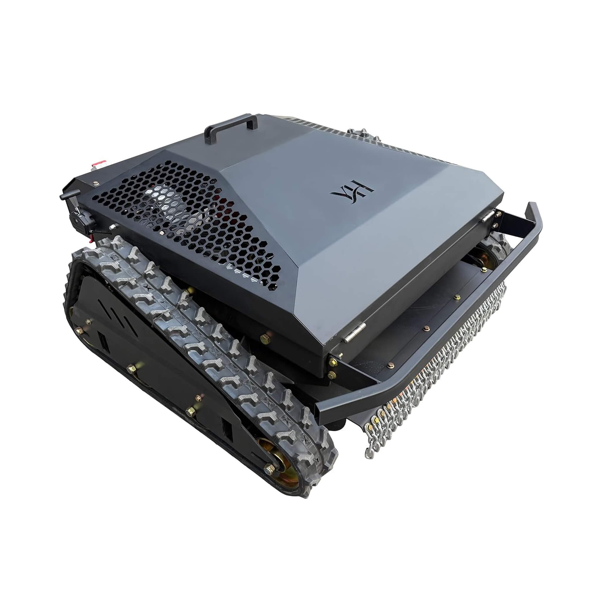 Heavy-Duty 452CC 31-Inch Remote-Controlled Tracked Lawn Mower (SAK38617)