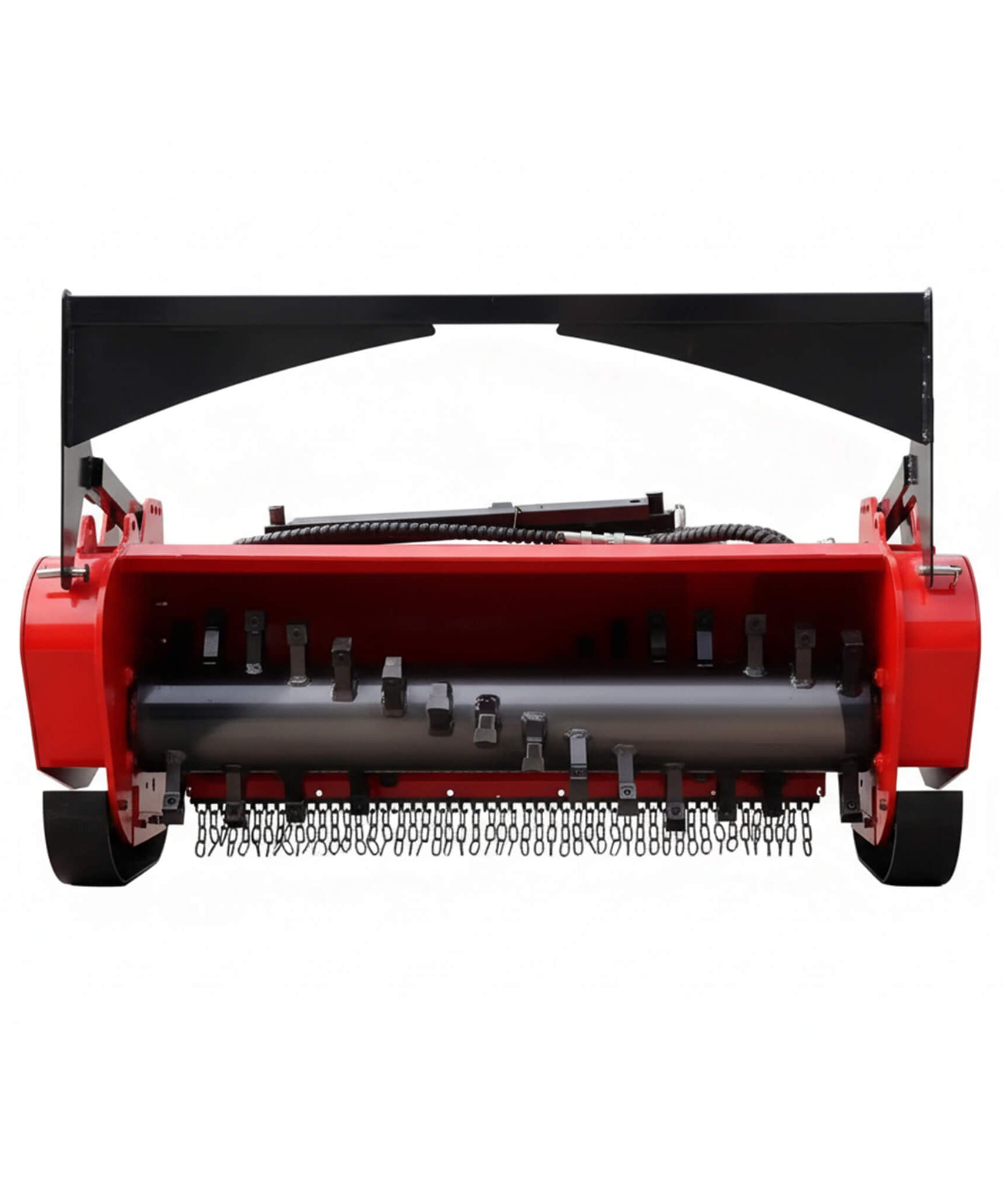 Heavy-Duty 46-Inch Drum Forestry Skid Steer Mulcher Attachment (SAK30495)