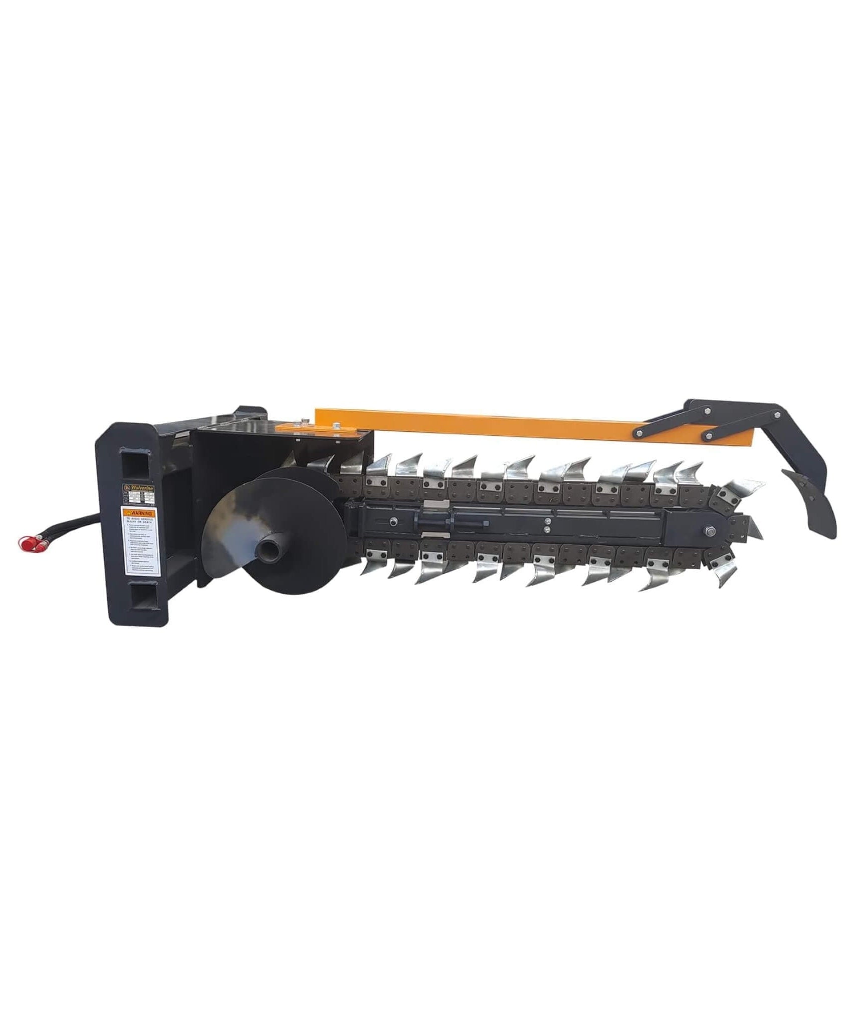 Heavy-Duty 48-Inch Skid Steer Attachment Trencher With Auger (SAK16842)