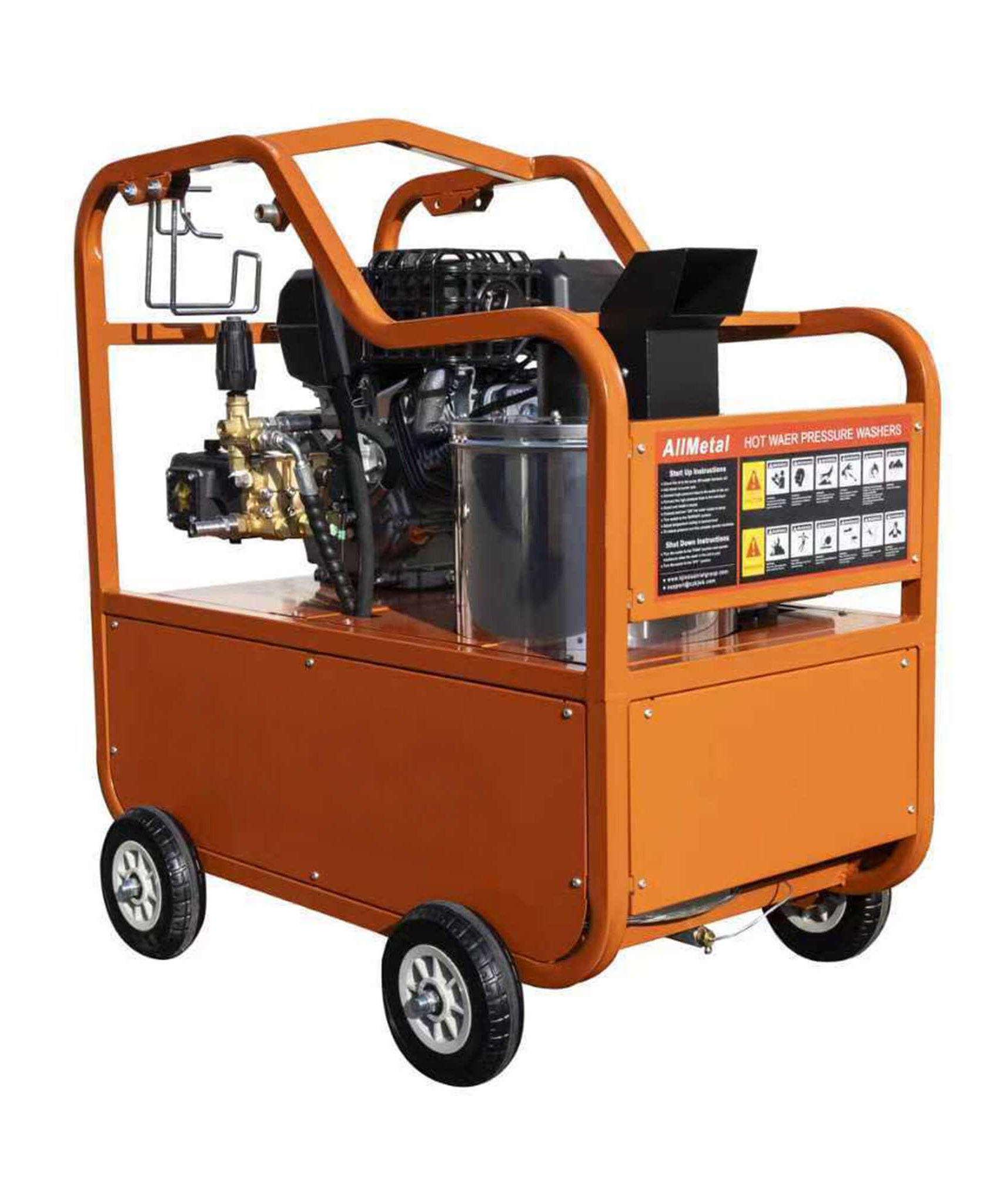 Heavy-Duty 4GPM 4000PSI Commercial Portable Hot Water Pressure Power Washer (SAK26013)