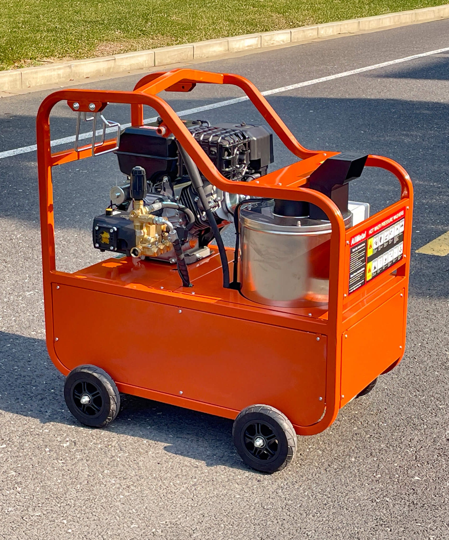 Heavy-Duty 4GPM 4000PSI Commercial Portable Hot Water Pressure Power Washer (SAK26013)