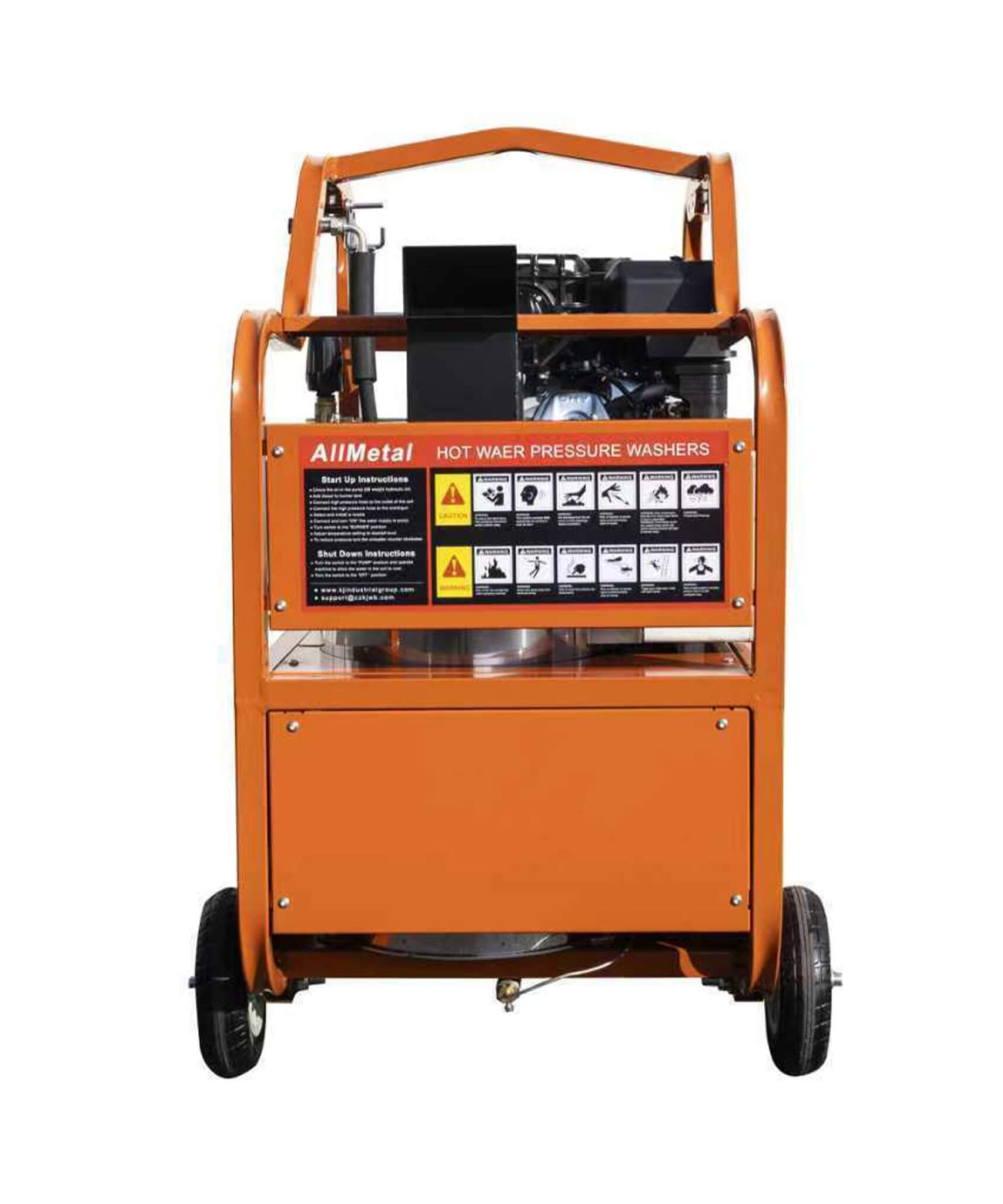 Heavy-Duty 4GPM 4000PSI Commercial Portable Hot Water Pressure Power Washer (SAK26013)
