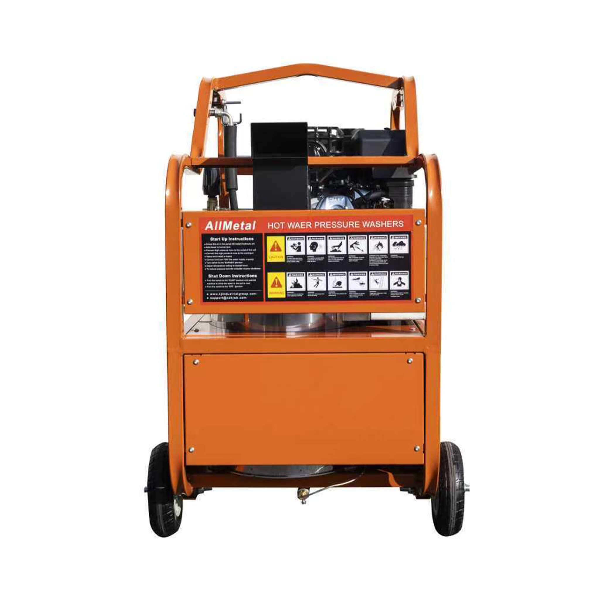 Heavy-Duty 4GPM 4000PSI Commercial Portable Hot Water Pressure Power Washer (SAK26013)