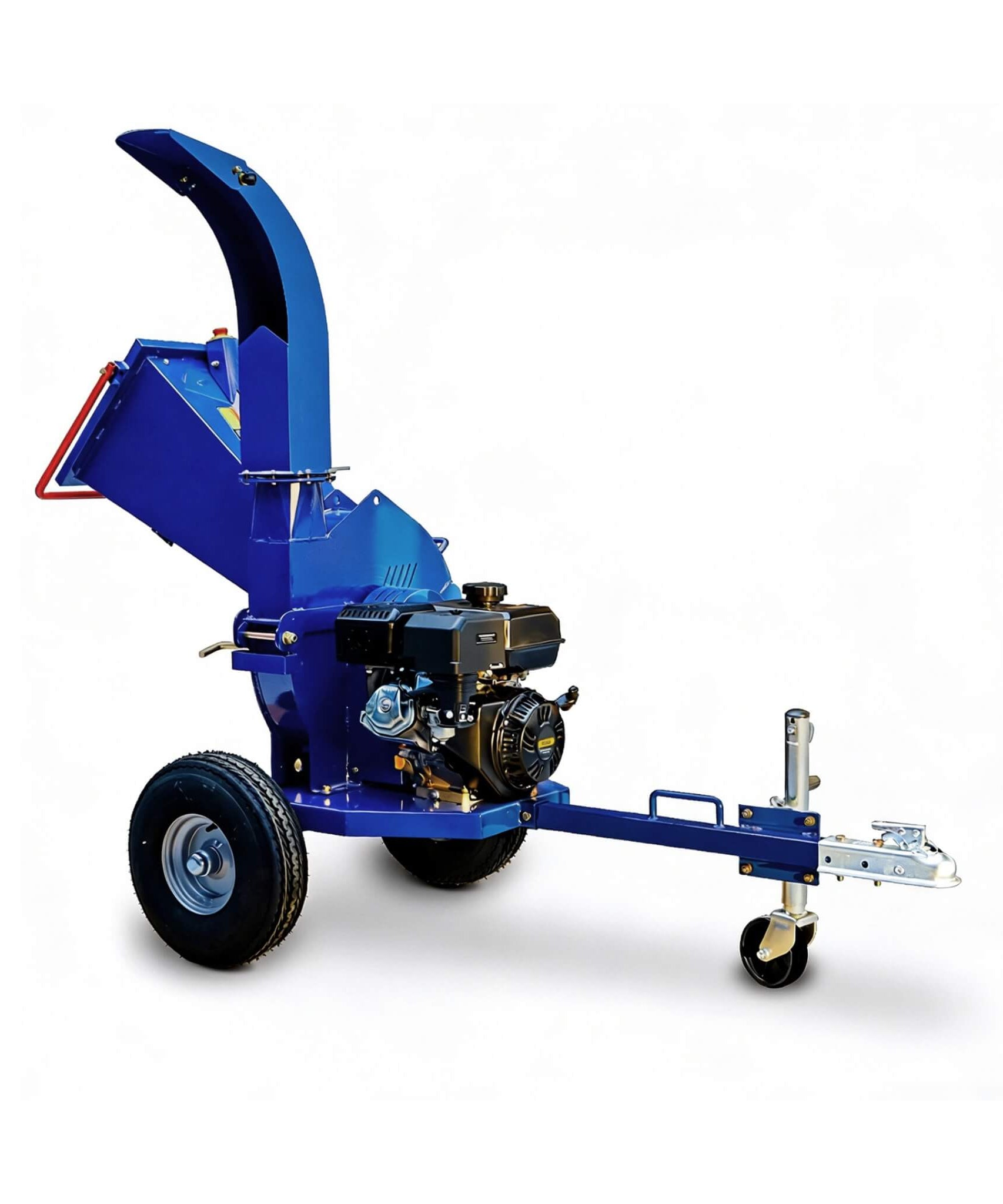 Heavy-Duty 5-Inch 15HP 420CC Gas Towable Disc Wood Chipper Shredder With Recoil Start (SAK51947)