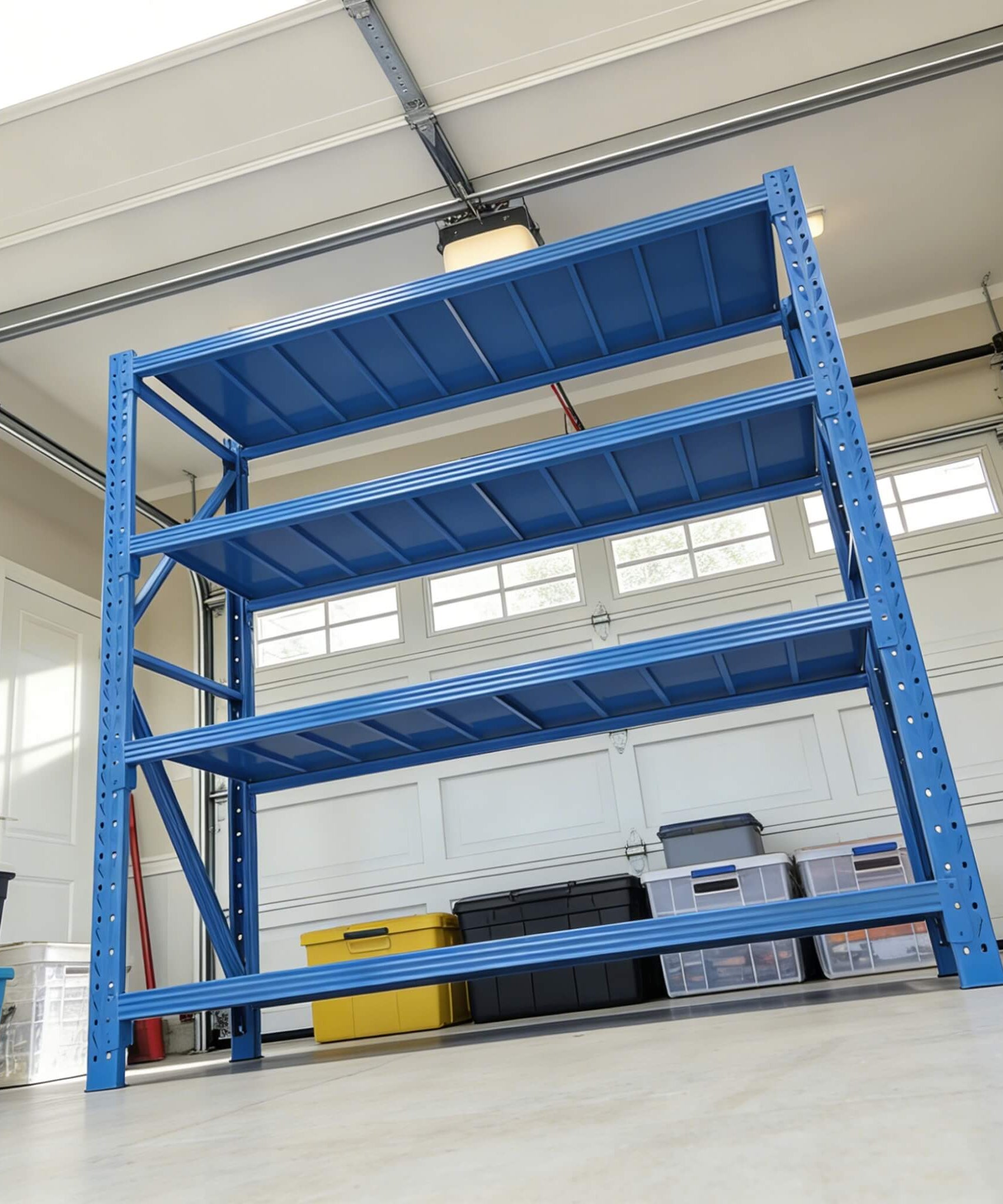 Heavy-Duty 5000-Pound 4-Tier Adjustable Steel Garage Shelf (SAK52841)