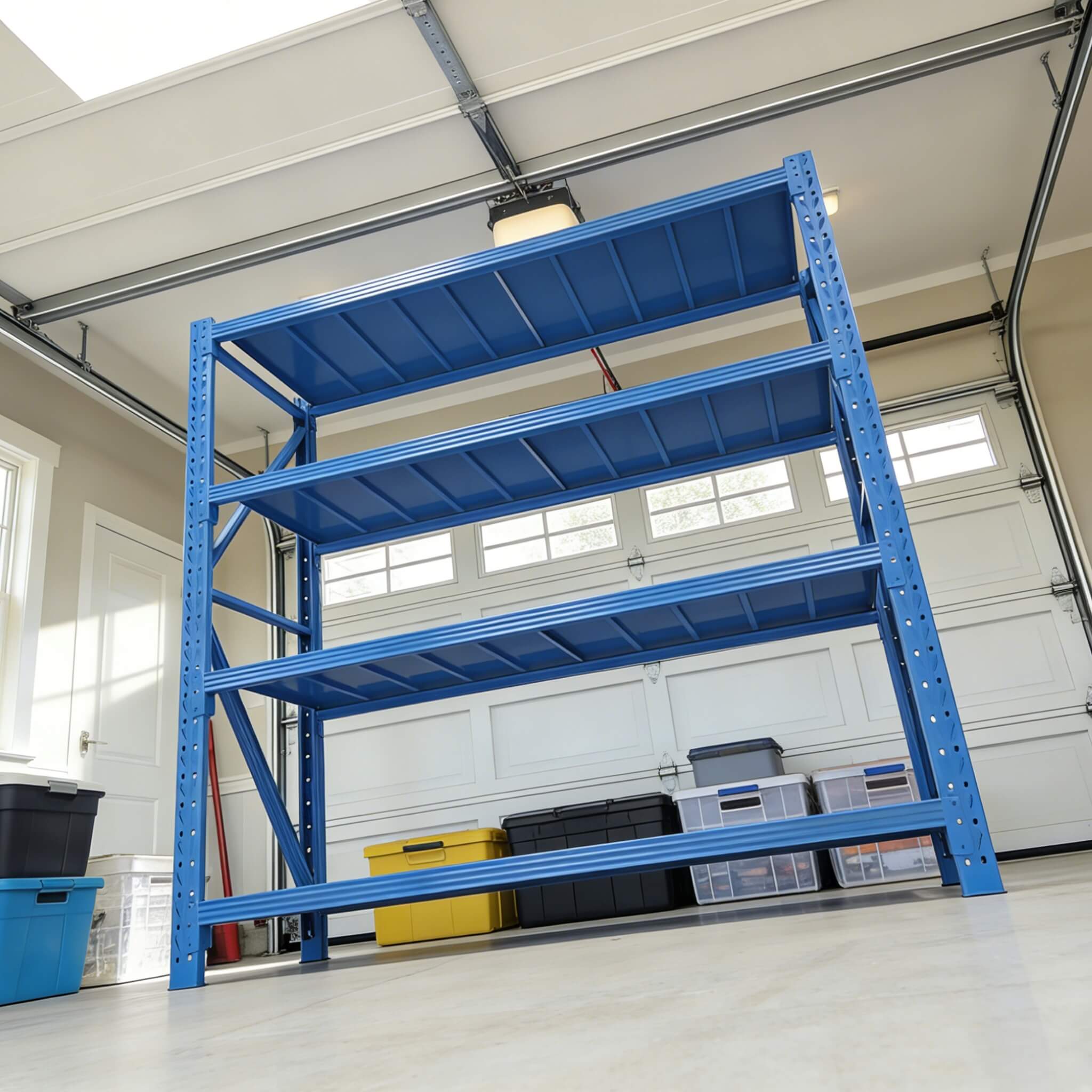 Heavy-Duty 5000-Pound 4-Tier Adjustable Steel Garage Shelf (SAK52841)