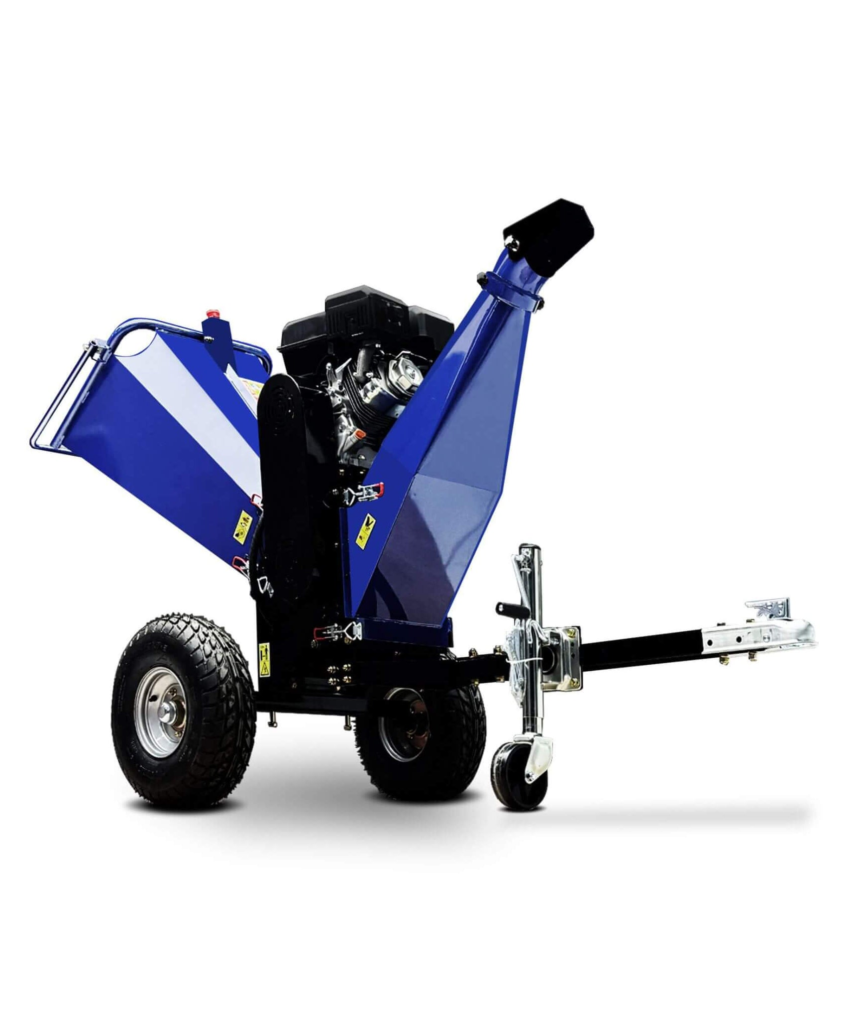 Heavy-Duty 6-Inch 15HP 420CC Towable Gas Drum Wood Chipper Shredder With Electric Start (SAK50896)