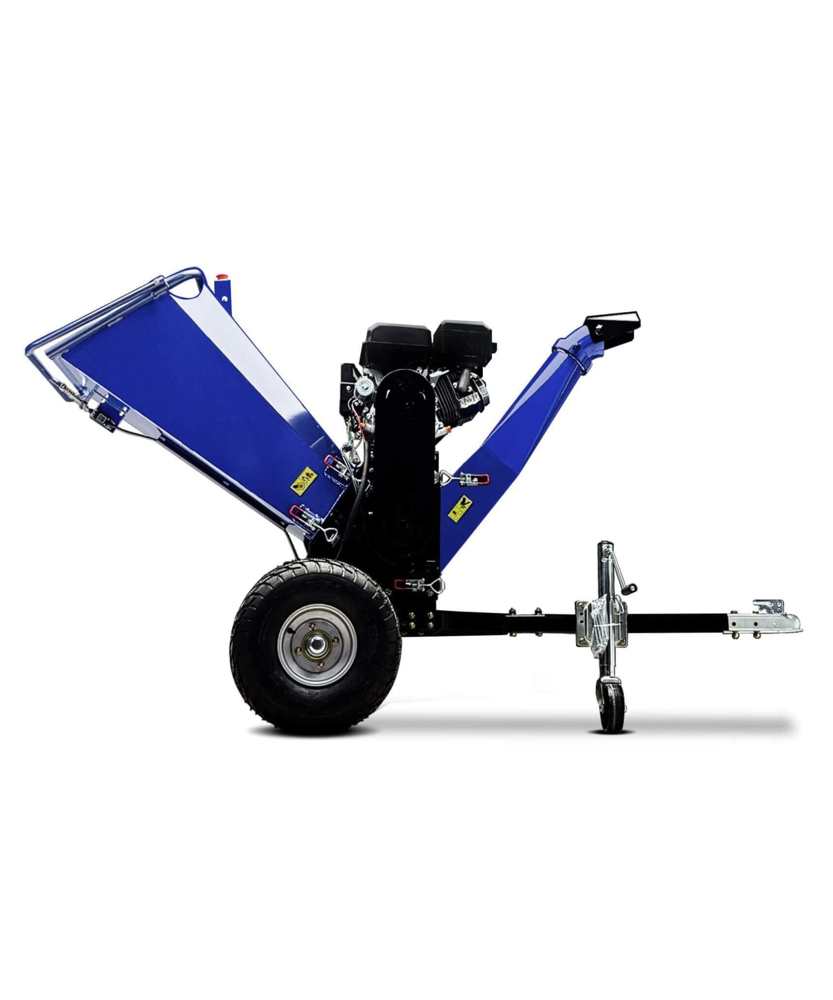 Heavy-Duty 6-Inch 15HP 420CC Towable Gas Drum Wood Chipper Shredder With Electric Start (SAK50896)