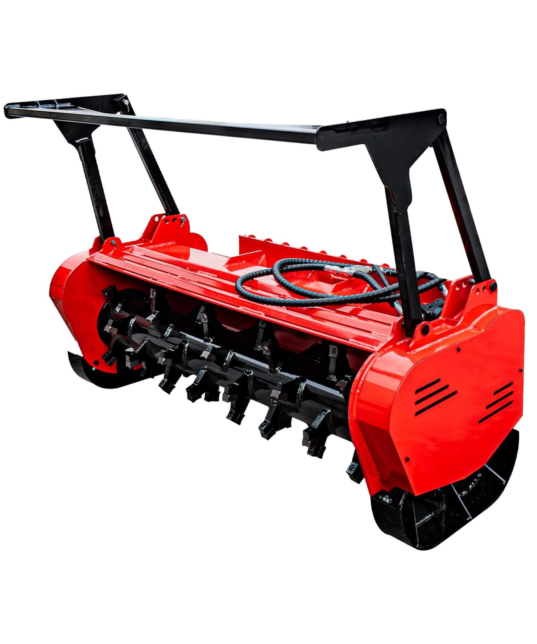 Heavy-Duty 60-Inch Hydraulic Forestry Mulcher Skid Steer Loader Attachment (SAK50792)