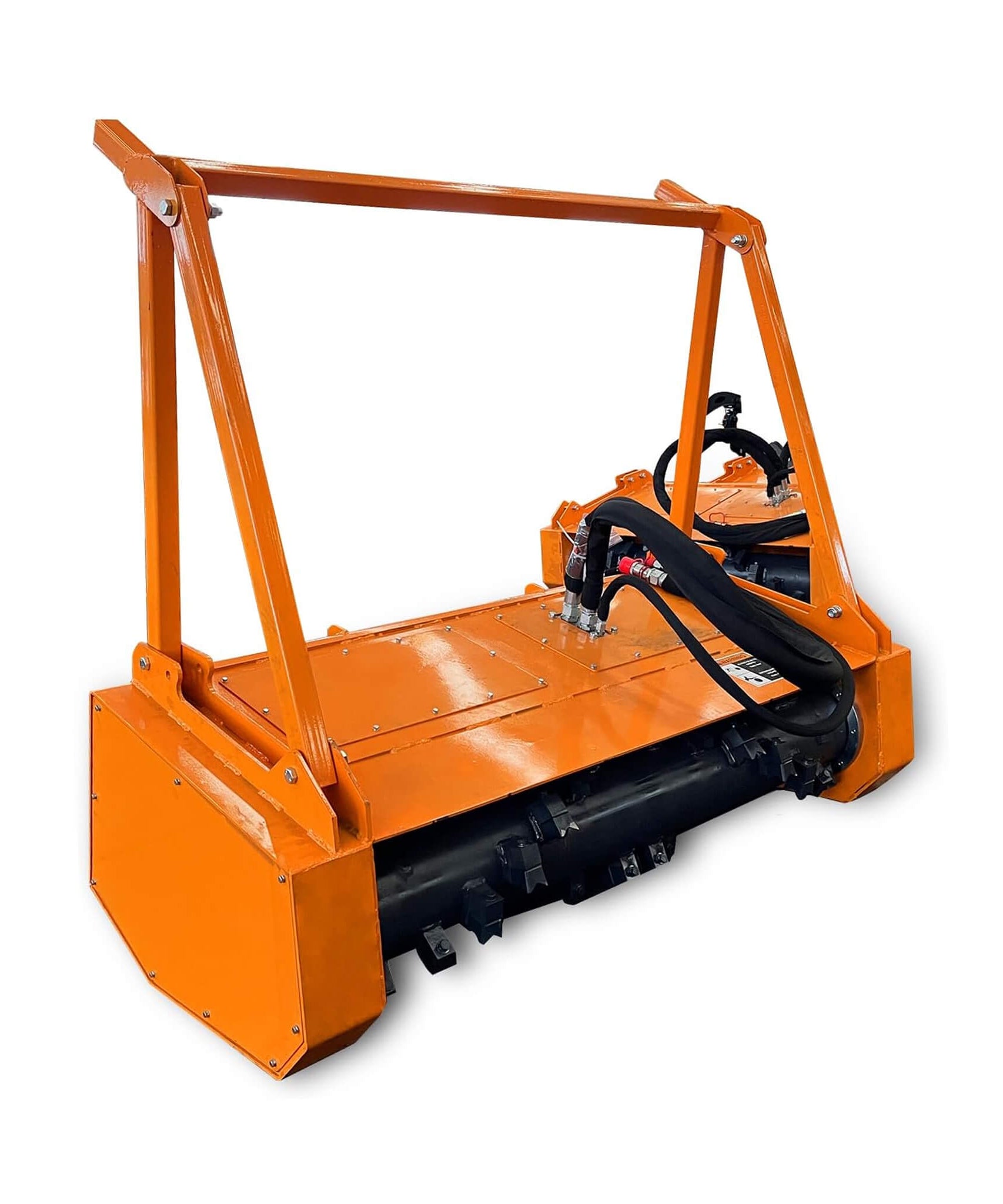Heavy-Duty 60-Inch Hydraulic Skid Steer Loader Forestry Mulcher Attachment (SAK76249)