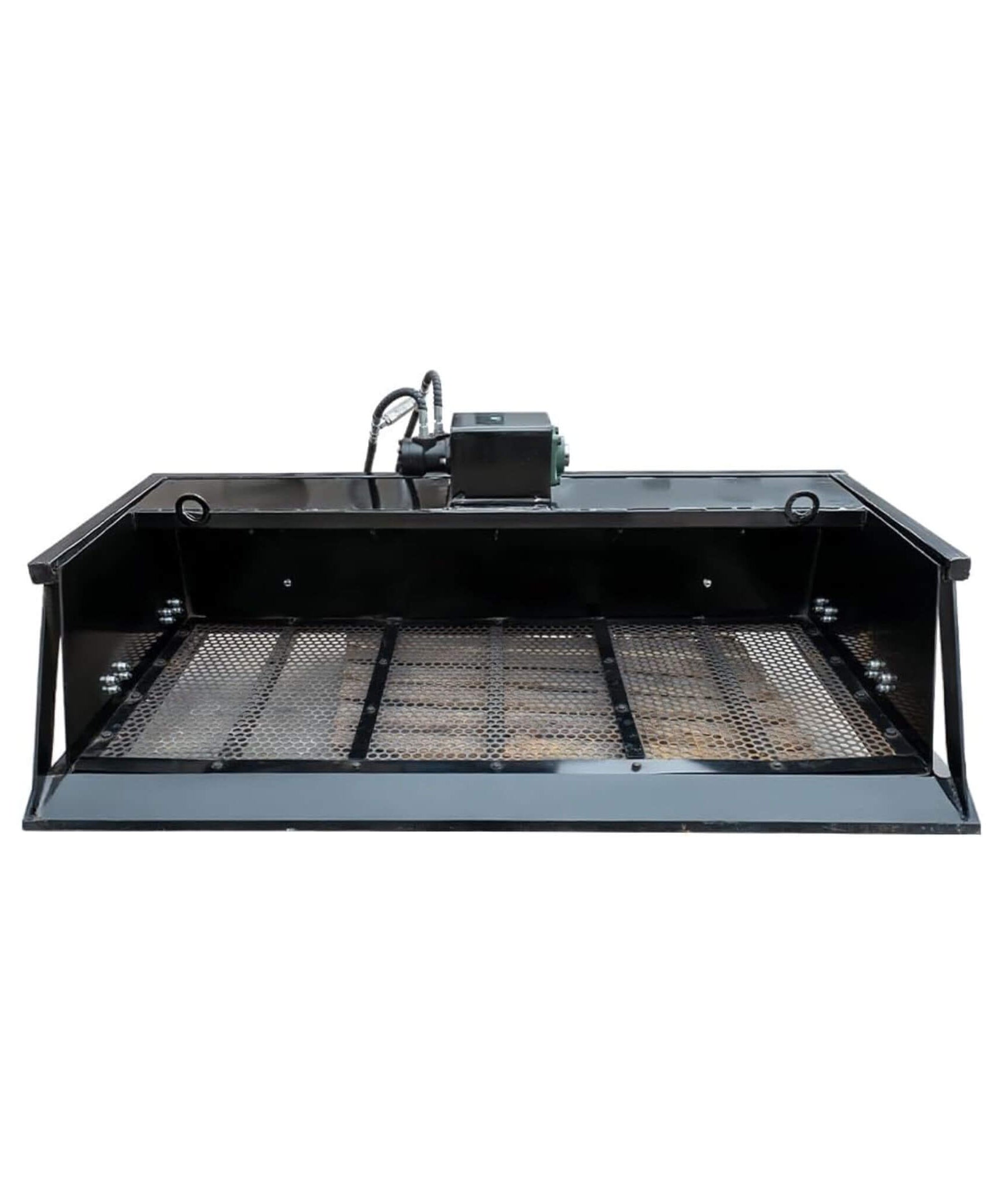 Heavy-Duty 60-Inch Topsoil Screening Skid Steer Bucket Attachment (SAK10294)