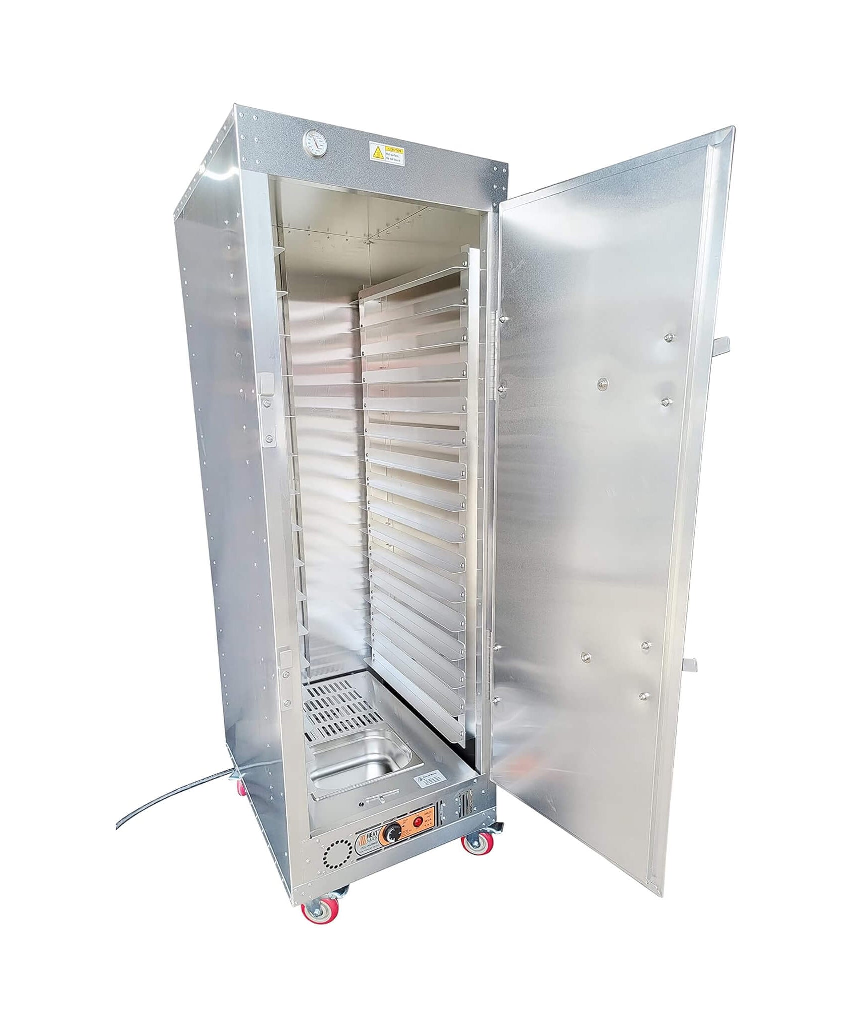 Heavy-Duty 6FT Fully-Insulated Commercial Food Warmer Holding Cabinet For Full Size Sheet Pans [Trays Not Included] (SAK75190)