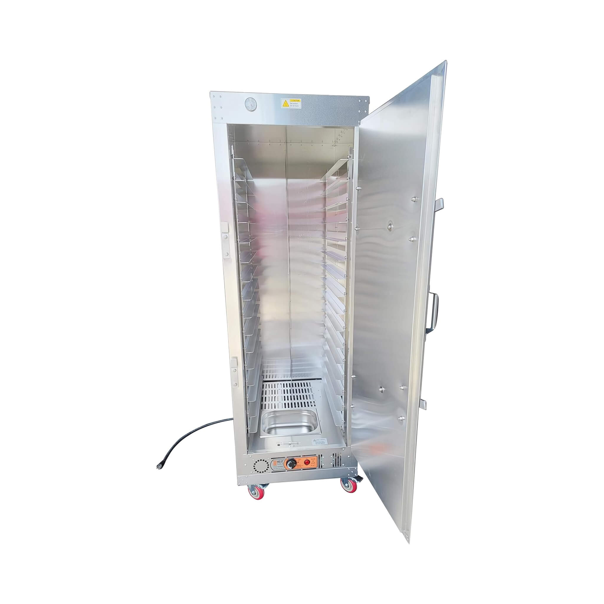 Heavy-Duty 6FT Fully-Insulated Commercial Food Warmer Holding Cabinet For Full Size Sheet Pans [Trays Not Included] (SAK75190)