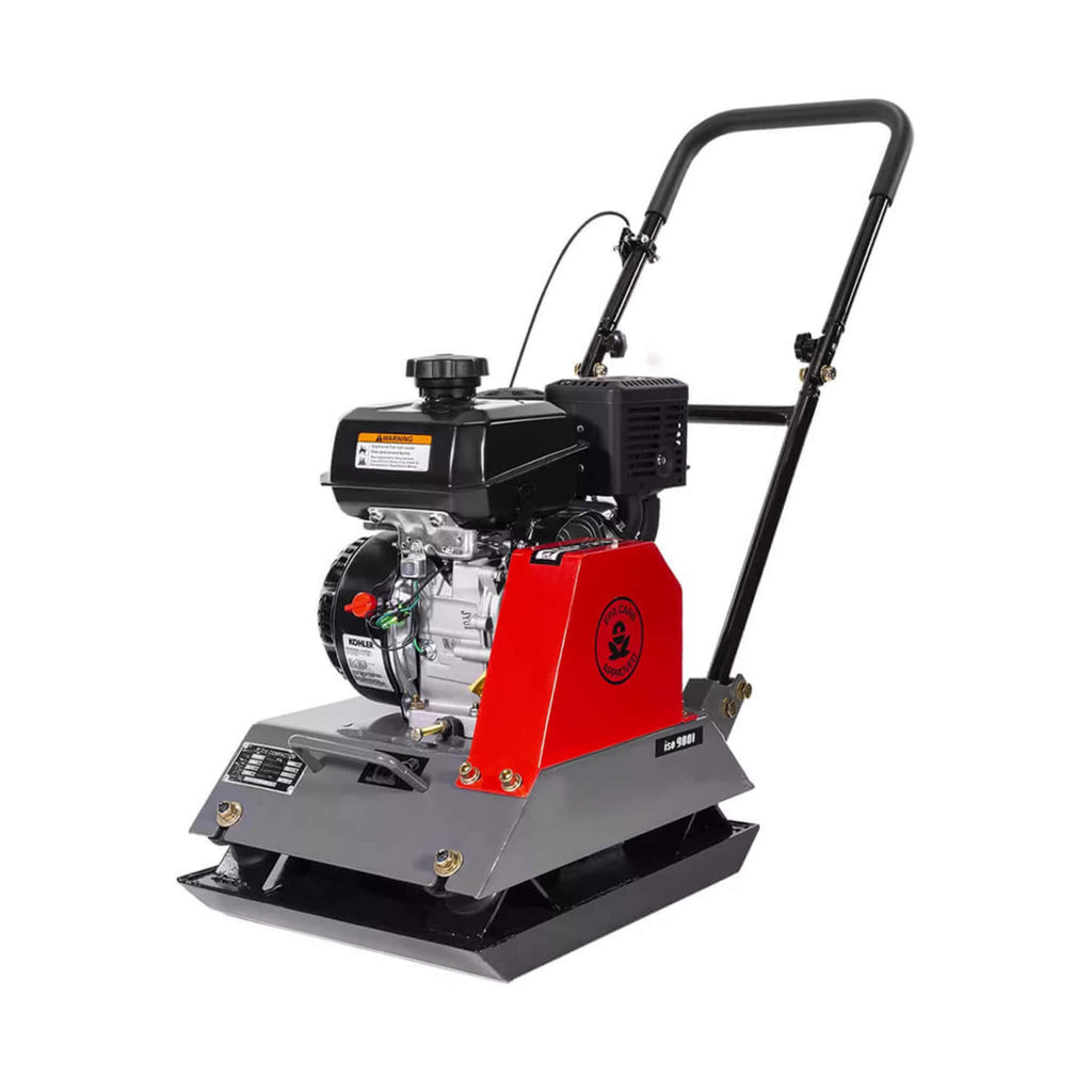 Heavy-Duty 6HP Industrial Gas-Powered Quad Clean Vibratory Plate Dirt Soil Road Compactor (SAK97512)