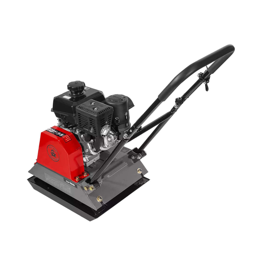 Heavy-Duty 6HP Industrial Gas-Powered Quad Clean Vibratory Plate Dirt Soil Road Compactor (SAK97512)