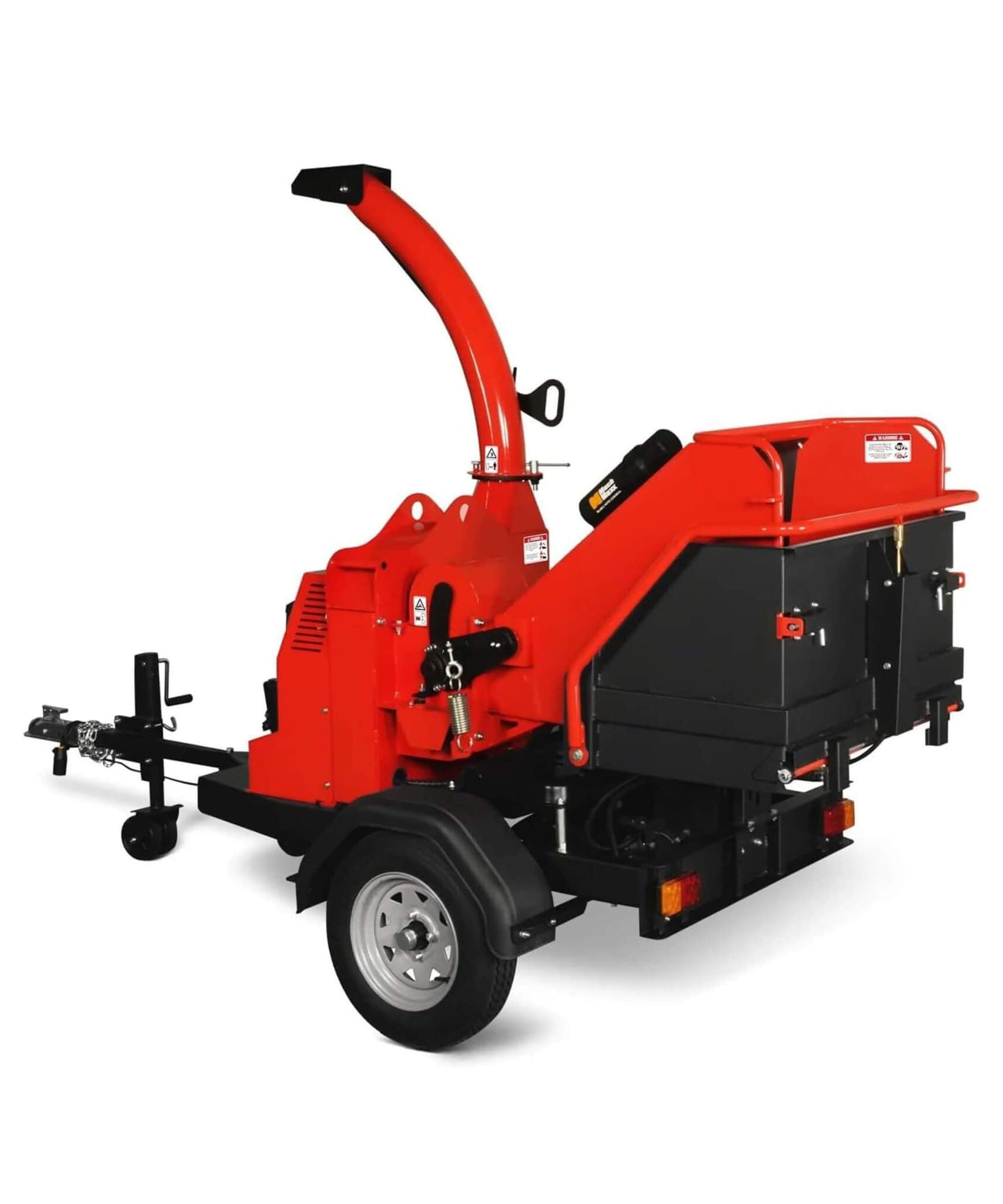 Heavy-Duty 7-Inch 750CC 25HP Hydraulic Feed Towable Electric Start Wood Chipper (SAK27190)