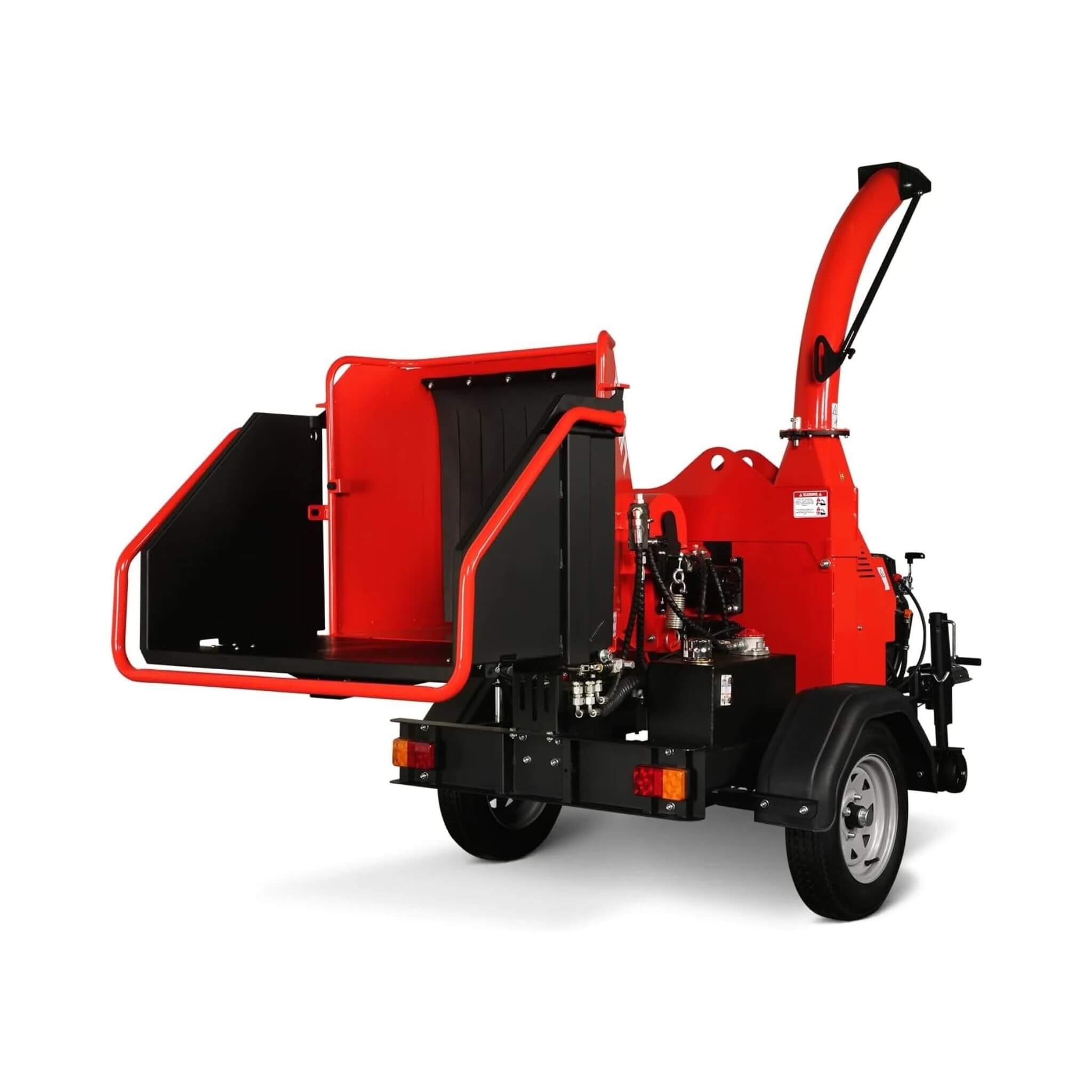 Heavy-Duty 7-Inch 750CC 25HP Hydraulic Feed Towable Electric Start Wood Chipper (SAK27190)