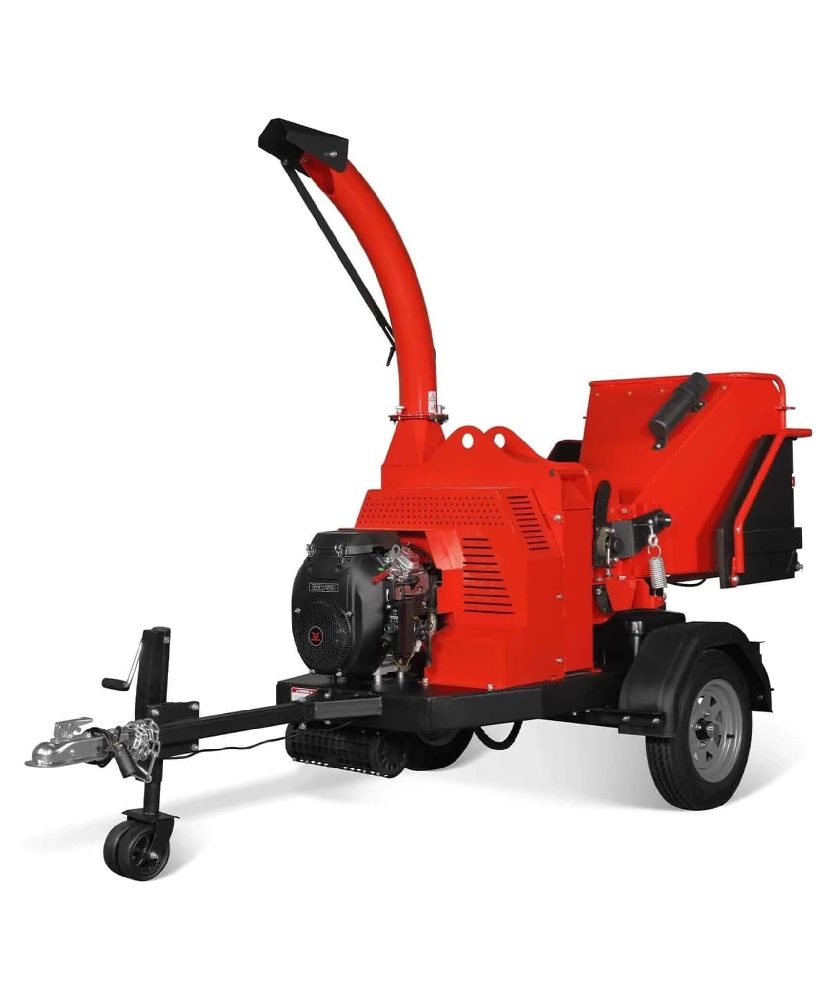 Heavy-Duty 7-Inch 750CC 25HP Hydraulic Feed Towable Electric Start Wood Chipper (SAK27190)