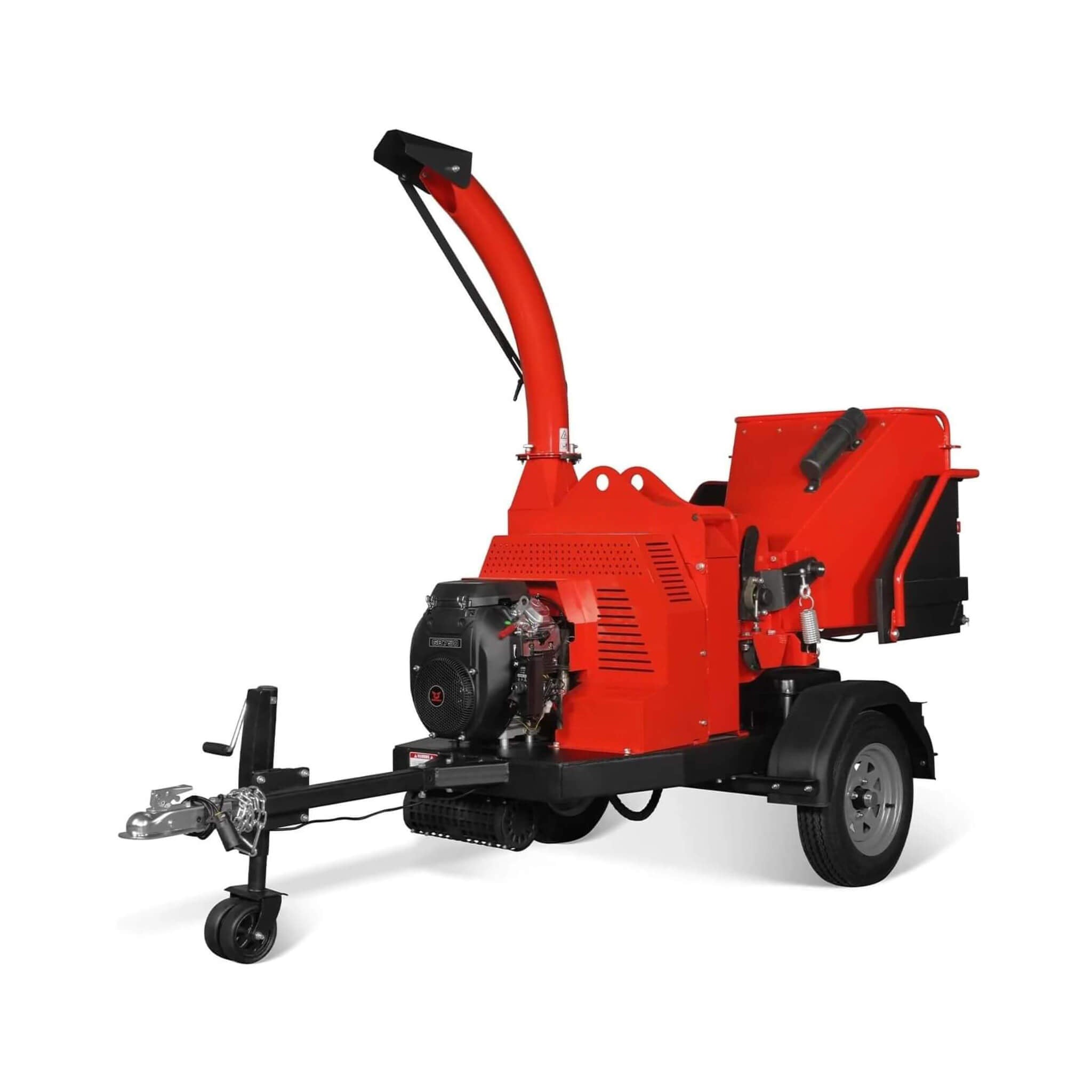 Heavy-Duty 7-Inch 750CC 25HP Hydraulic Feed Towable Electric Start Wood Chipper (SAK27190)
